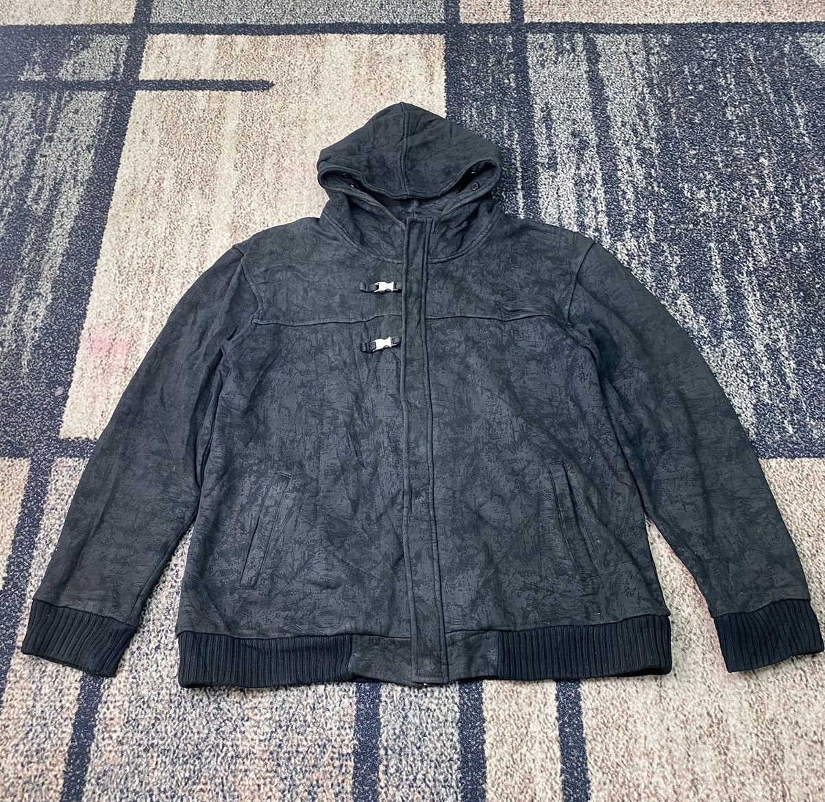 If Six Was Nine × In The Attic × Le Grande Bleu (L.G.B.) In The Attic Black Military hooded Undercover Jacket Size US M / EU 48-50 / 2 - 3 Thumbnail