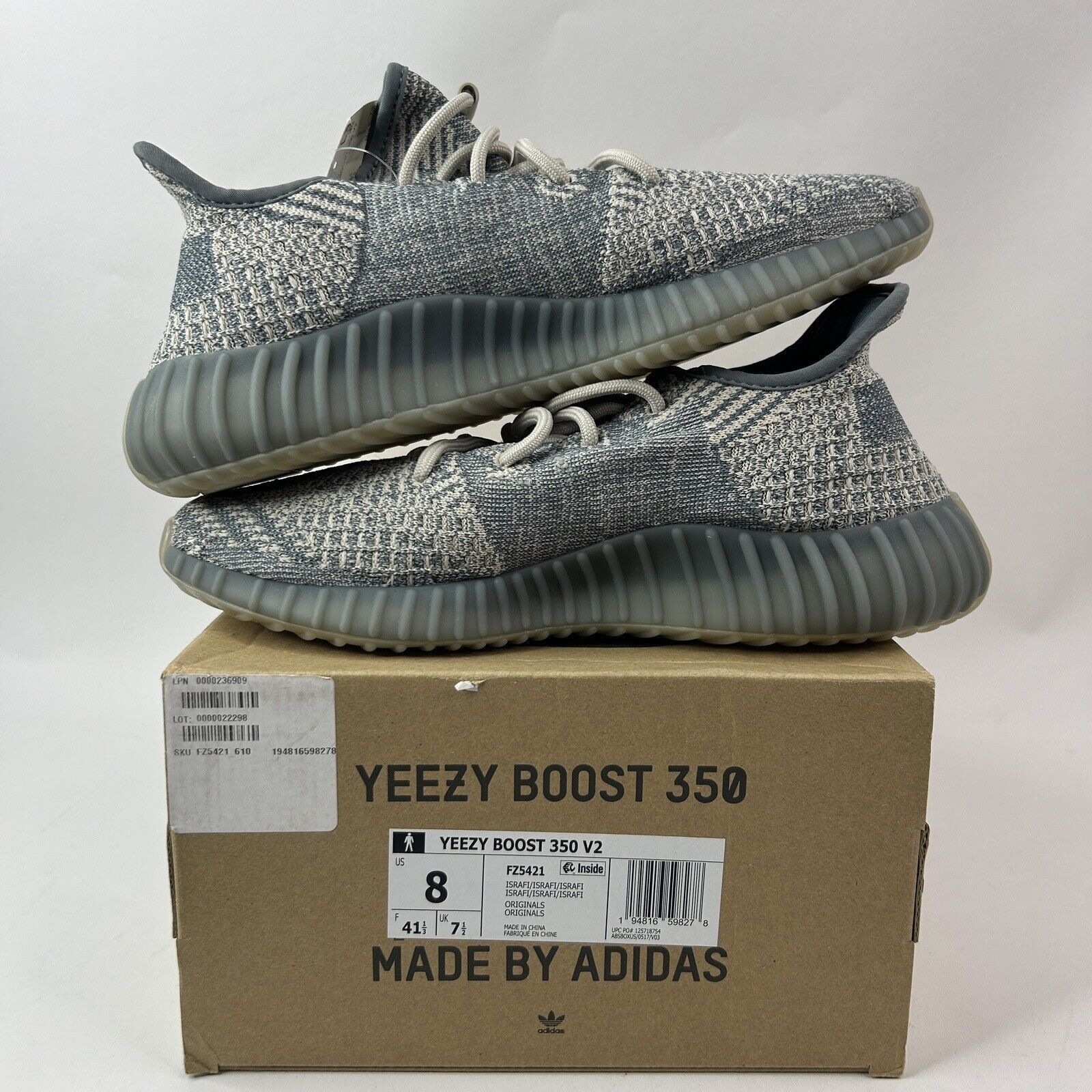 Adidas adidas Yeezy Boost 350 V2 “Israfil” 2024 Size US 8 / EU 41 - 3 Thumbnail
