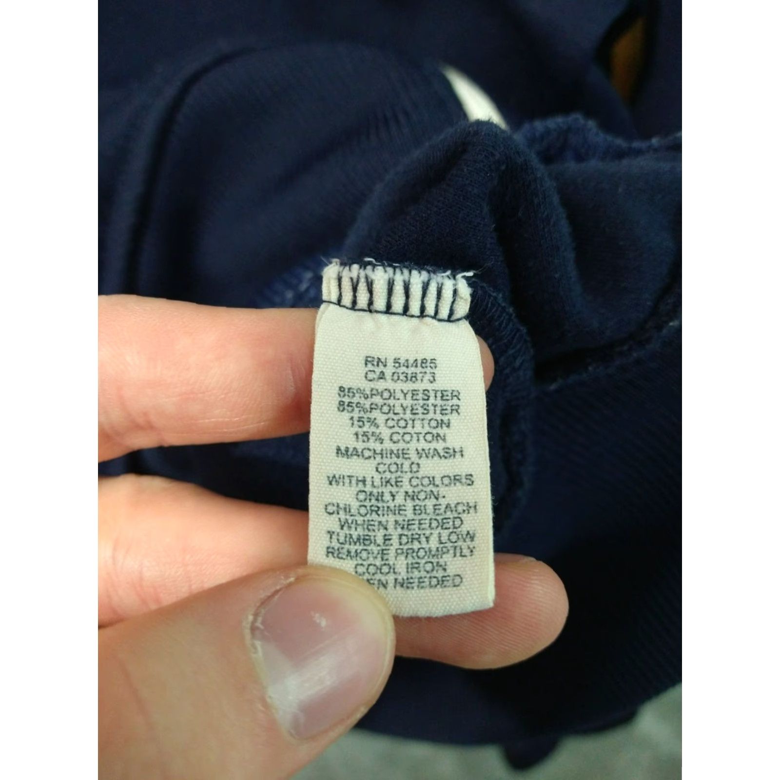 American Eagle Outfitters VINTAGE American Eagle Outfitters Jacket Womens M Blue Varsity Zip 90s College Retro Long Sleeve Solid Embroidered Logo Mid-Length Size M / US 6-8 / IT 42-44 - 7 Thumbnail