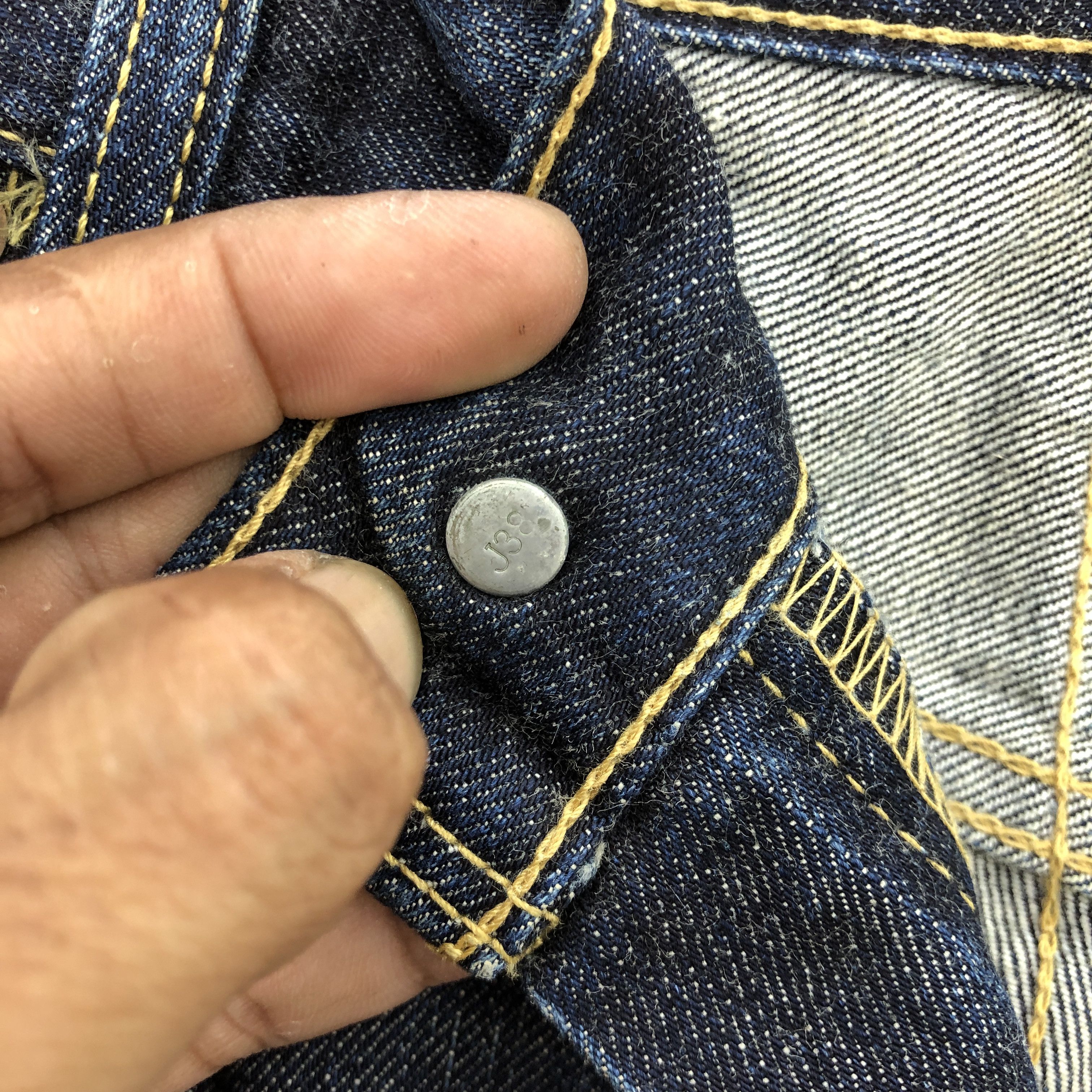 Levi's Vintage Levis 503 Distressed Jeans Levi's Stonewash Denim Size US 32 / EU 48 - 9 Thumbnail