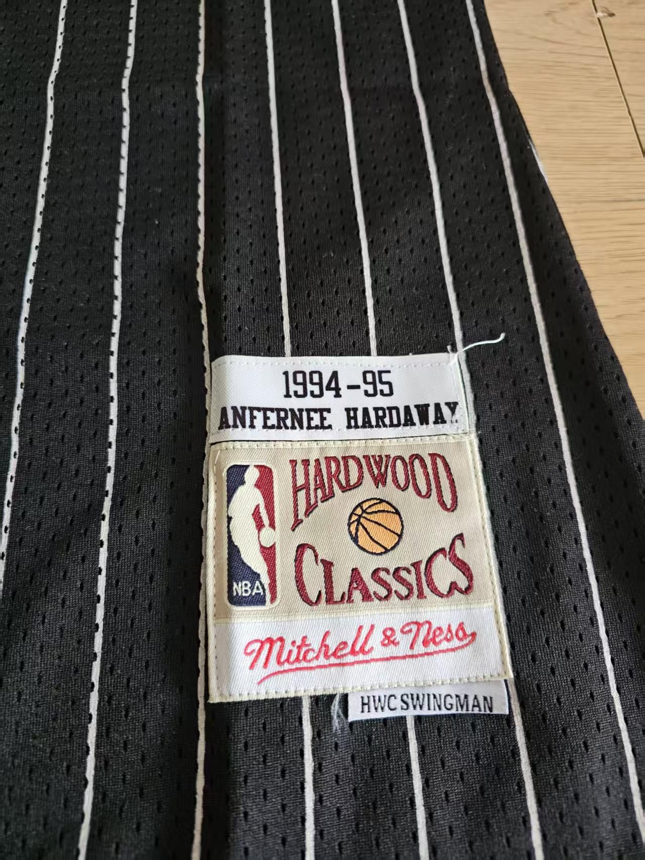 NBA 1994 95 Orlando Magic #1 Hardaway Jersey Size US XL / EU 56 / 4 - 5 Thumbnail