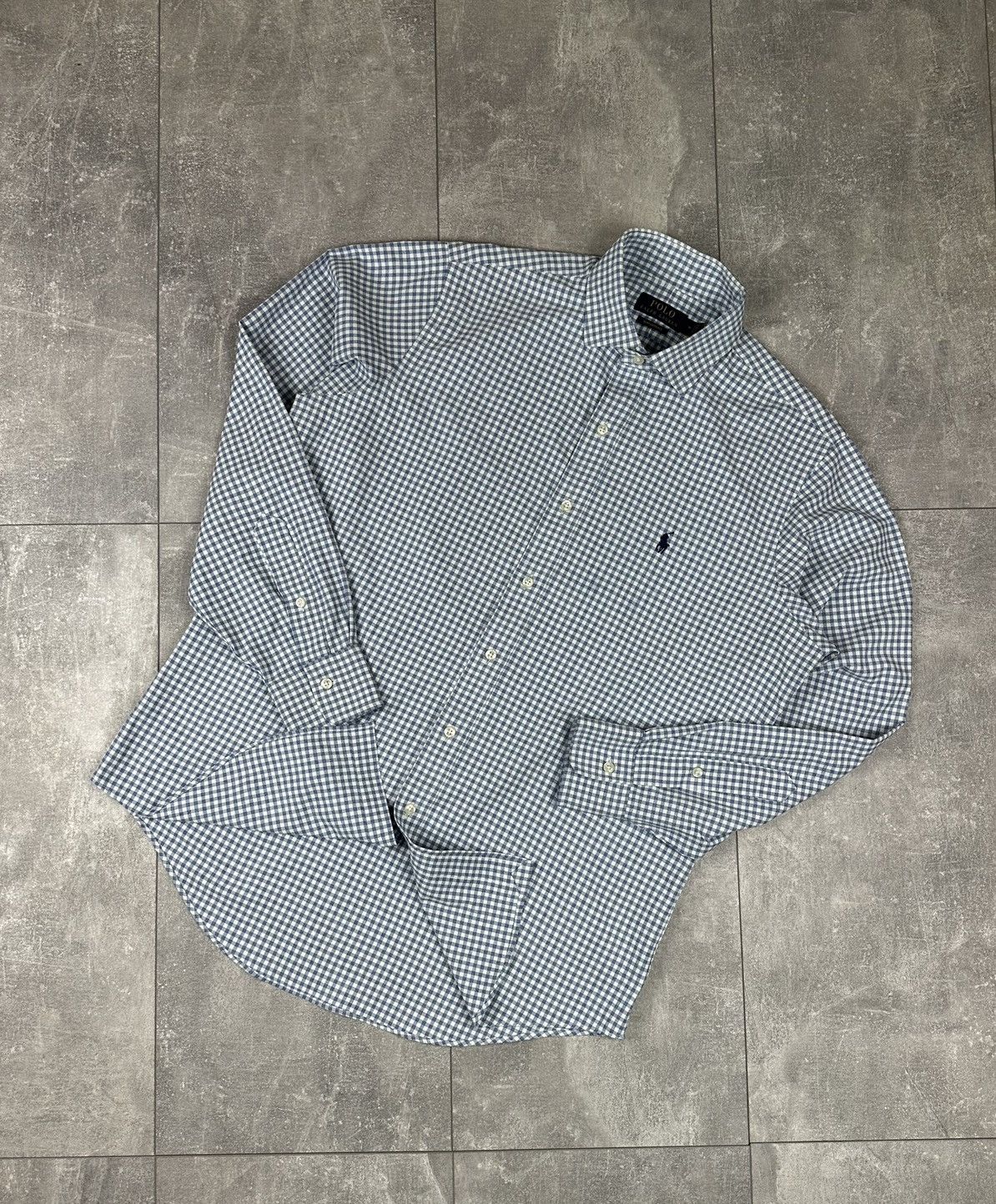 Polo Ralph Lauren Polo Ralph Lauren Checked Shirt Button Up Luxury Small Logo Size US M / EU 48-50 / 2 - 8 Thumbnail