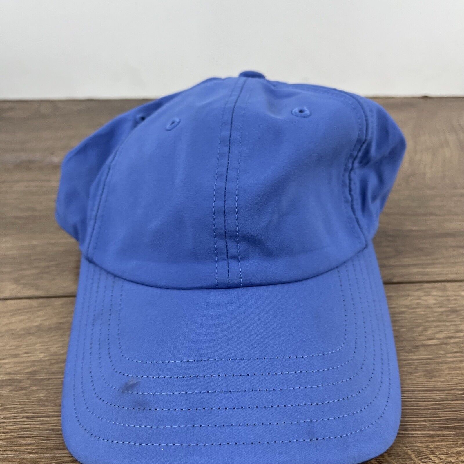 Adidas Adidas Blue Cap Hat Running Hat Blue Adjustable Hat Blue Adu Size ONE SIZE - 7 Thumbnail