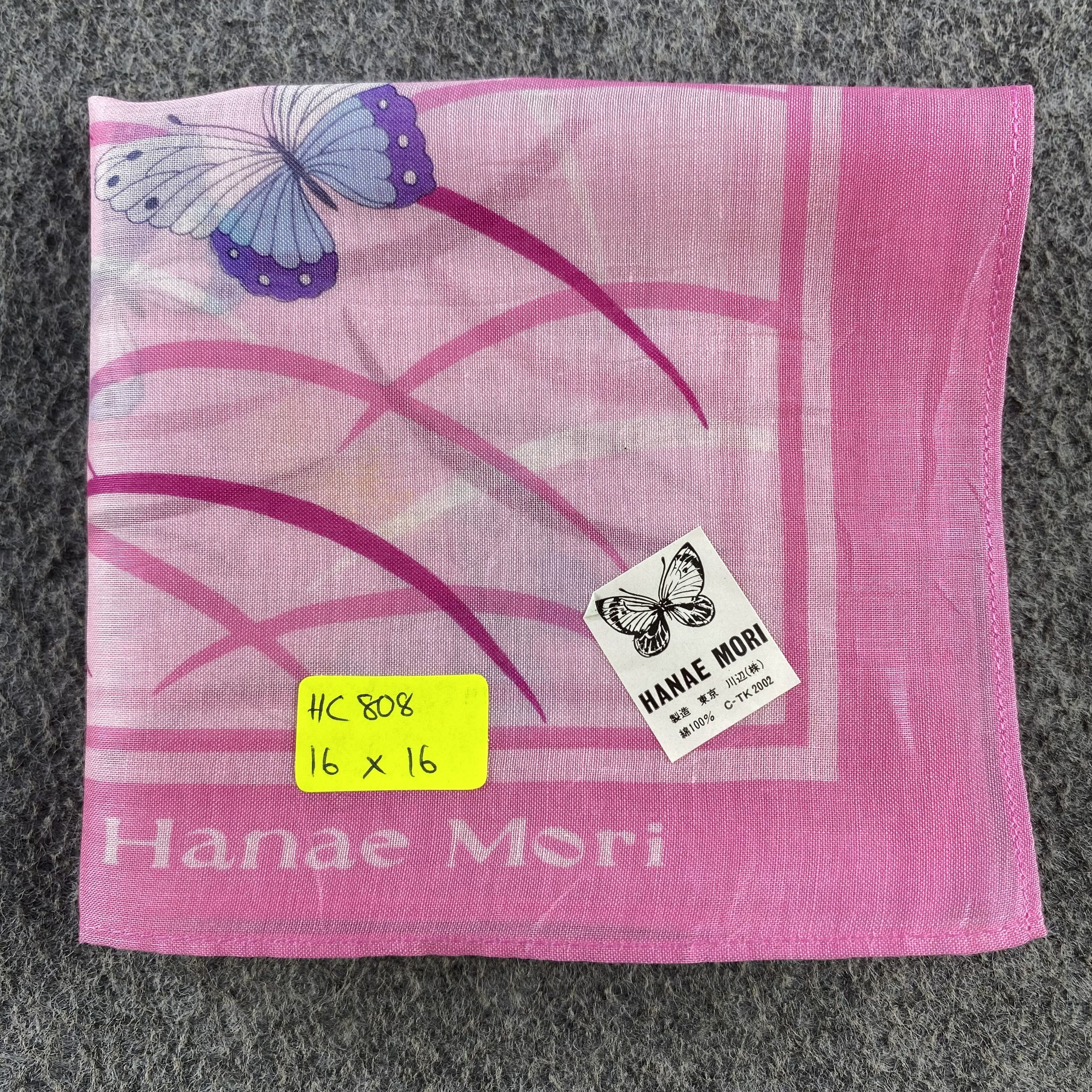Hanae Mori Hanae Mori Handkerchief/Neckerchief/Bandana HC808 Size ONE SIZE - 7 Thumbnail