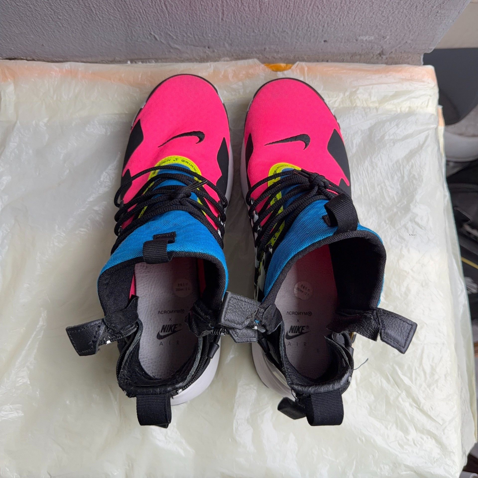 Nike Acronym x Nike Air Presto Mid "Cotton Candy" Size US 10 / EU 43 - 5 Thumbnail