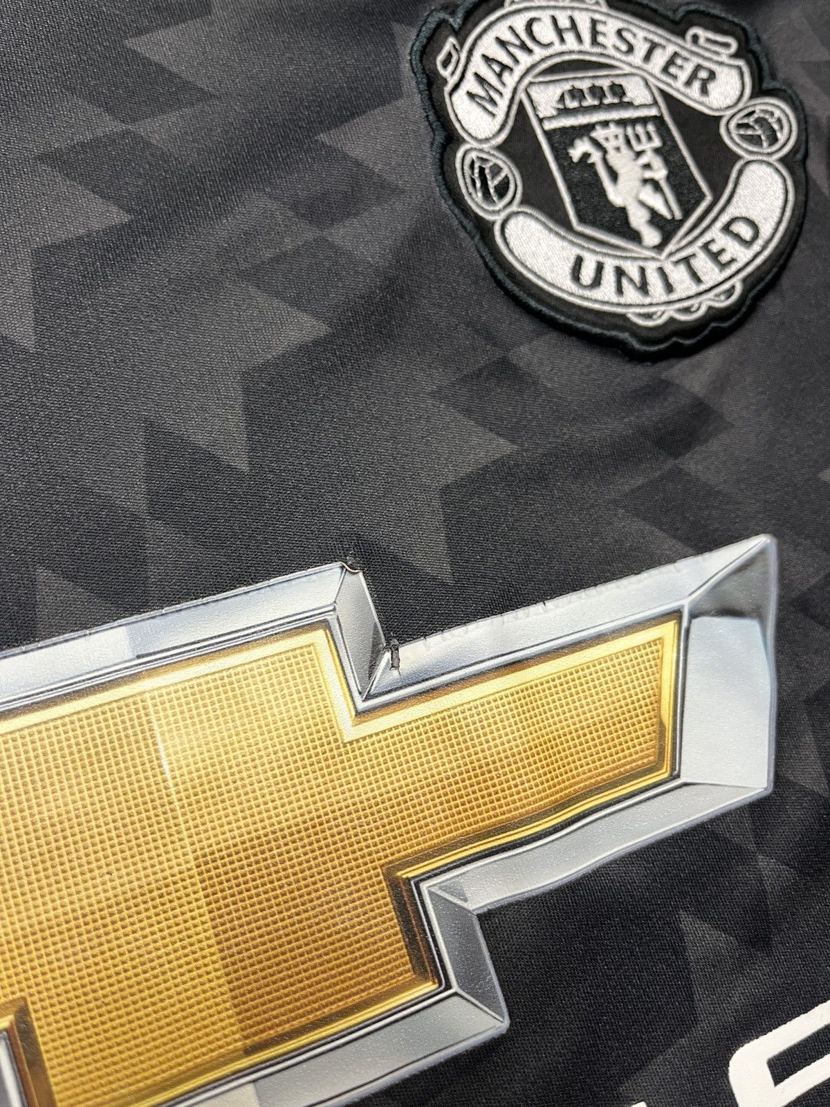 Nike Nike Manchester United 2017/18 Away Soccer Jersey Longsleeve Size US L / EU 52-54 / 3 - 8 Thumbnail
