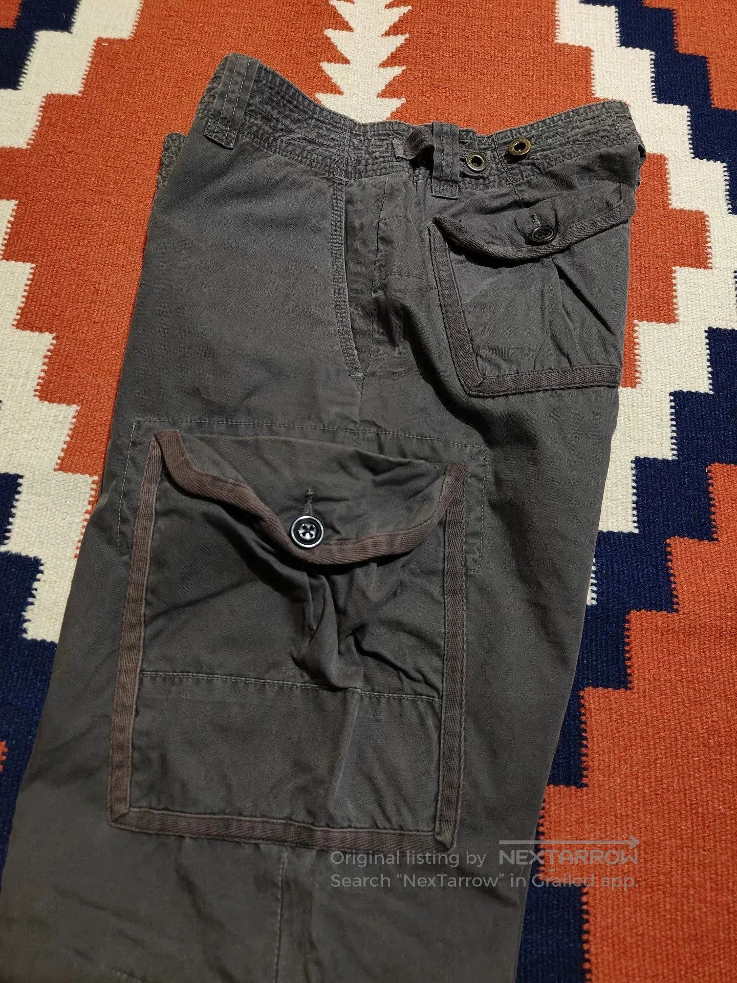 VINNY's Vintage RL RUGBY Cargo Pants. Size US 30 / EU 46 - 4 Thumbnail