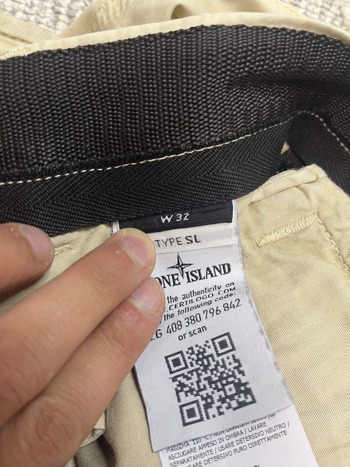 Stone Island Stone Island Beige Pants Size US 32 / EU 48 - 6 Thumbnail
