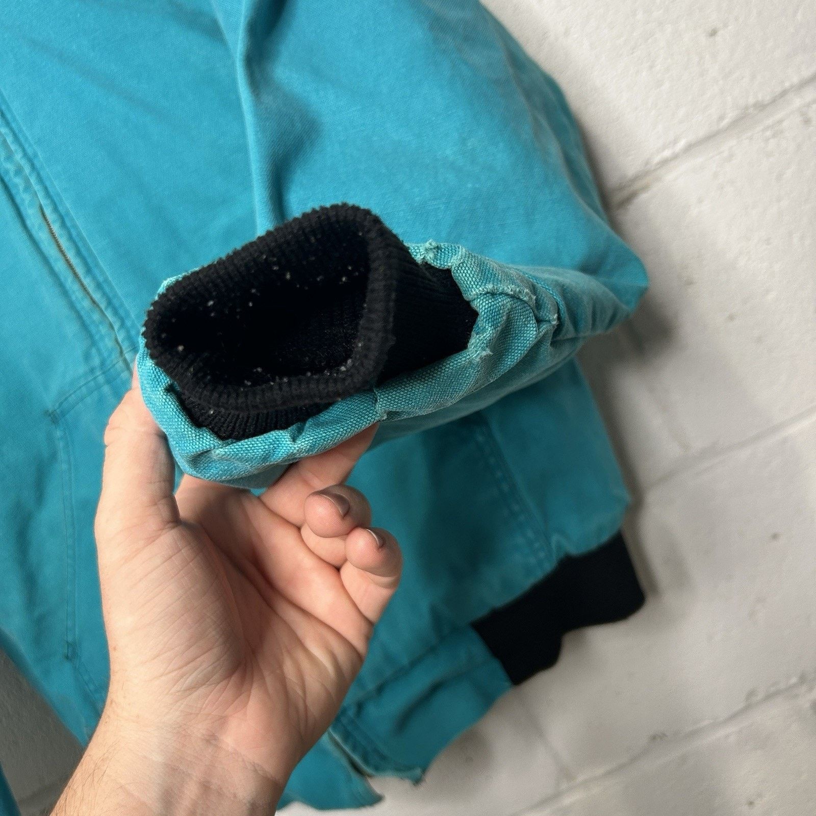 Vintage Vintage Polar King By Key Hooded Canvas Jacket “Turquoise” Size US M / EU 48-50 / 2 - 8 Thumbnail