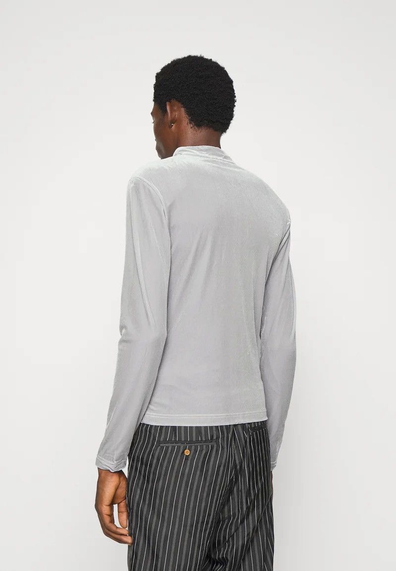 Han Kjobenhavn !DS! SS22 Han Kjobenhavn Half Zip Sharp Grey Long Sleeve Size US M / EU 48-50 / 2 - 4 Thumbnail