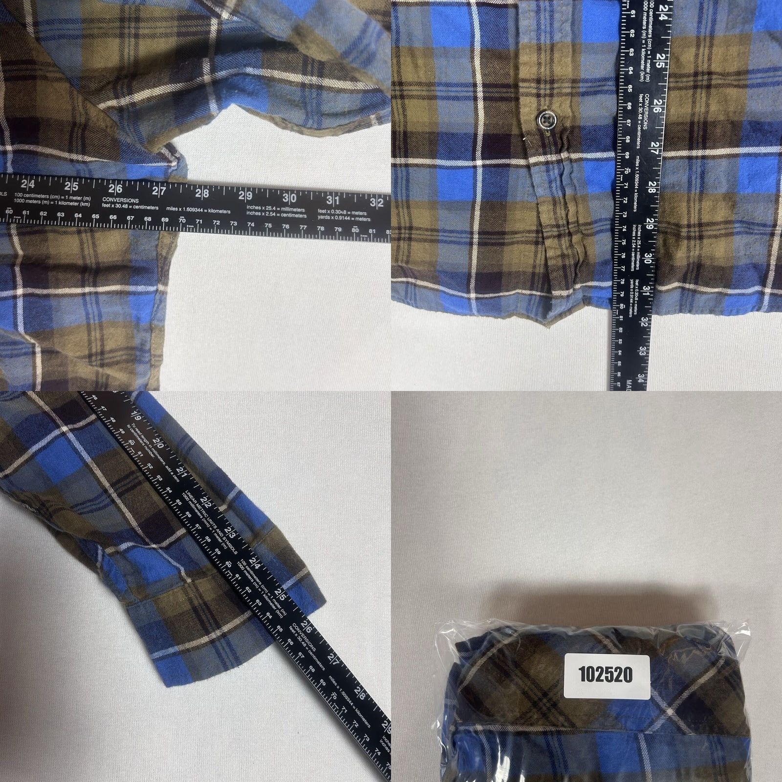 Eddie Bauer Eddie Bauer Mens Button-Up Shirt Plaid Flannel Classic Fit Long Sleeve L/S 2XL Size US XXL / EU 58 / 5 - 8 Thumbnail