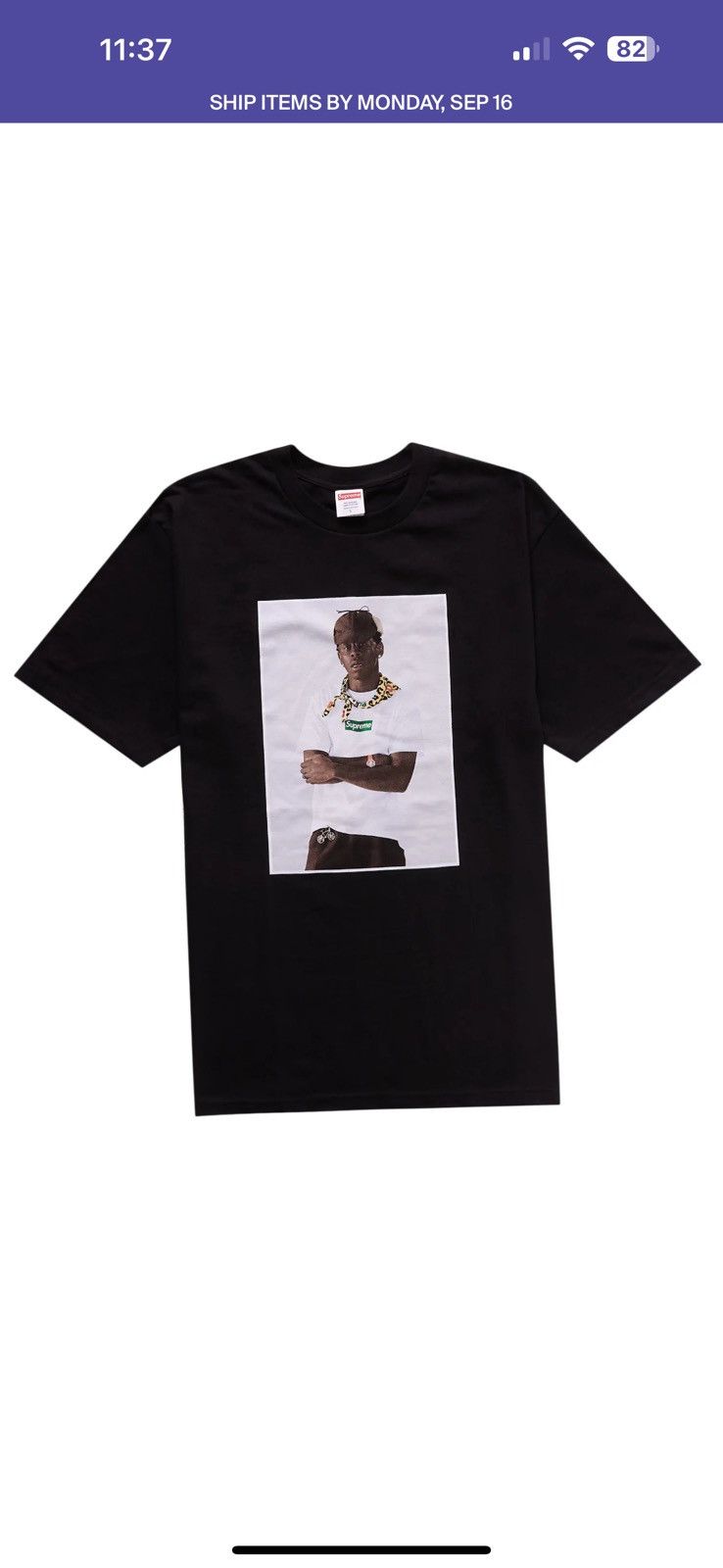 supreme Tyler, The Creator Tee L