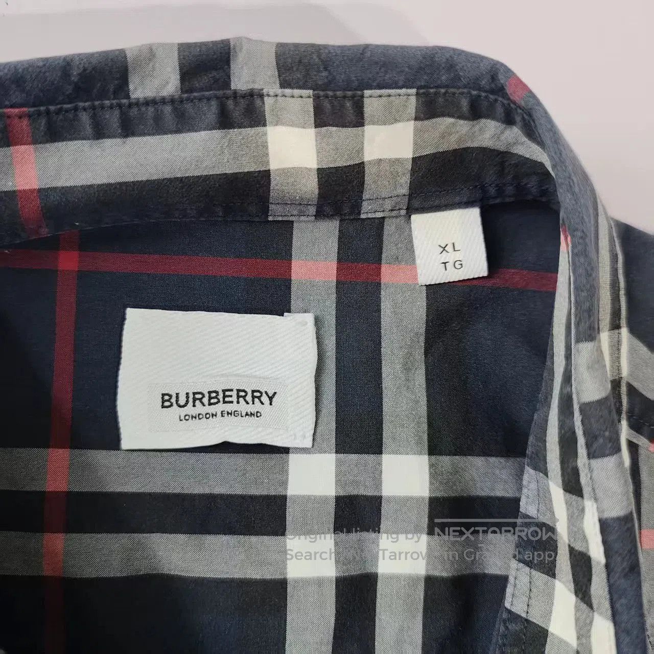 Burberry burberry plaid long sleeve shirt for men. Size US XL / EU 56 / 4 - 3 Thumbnail