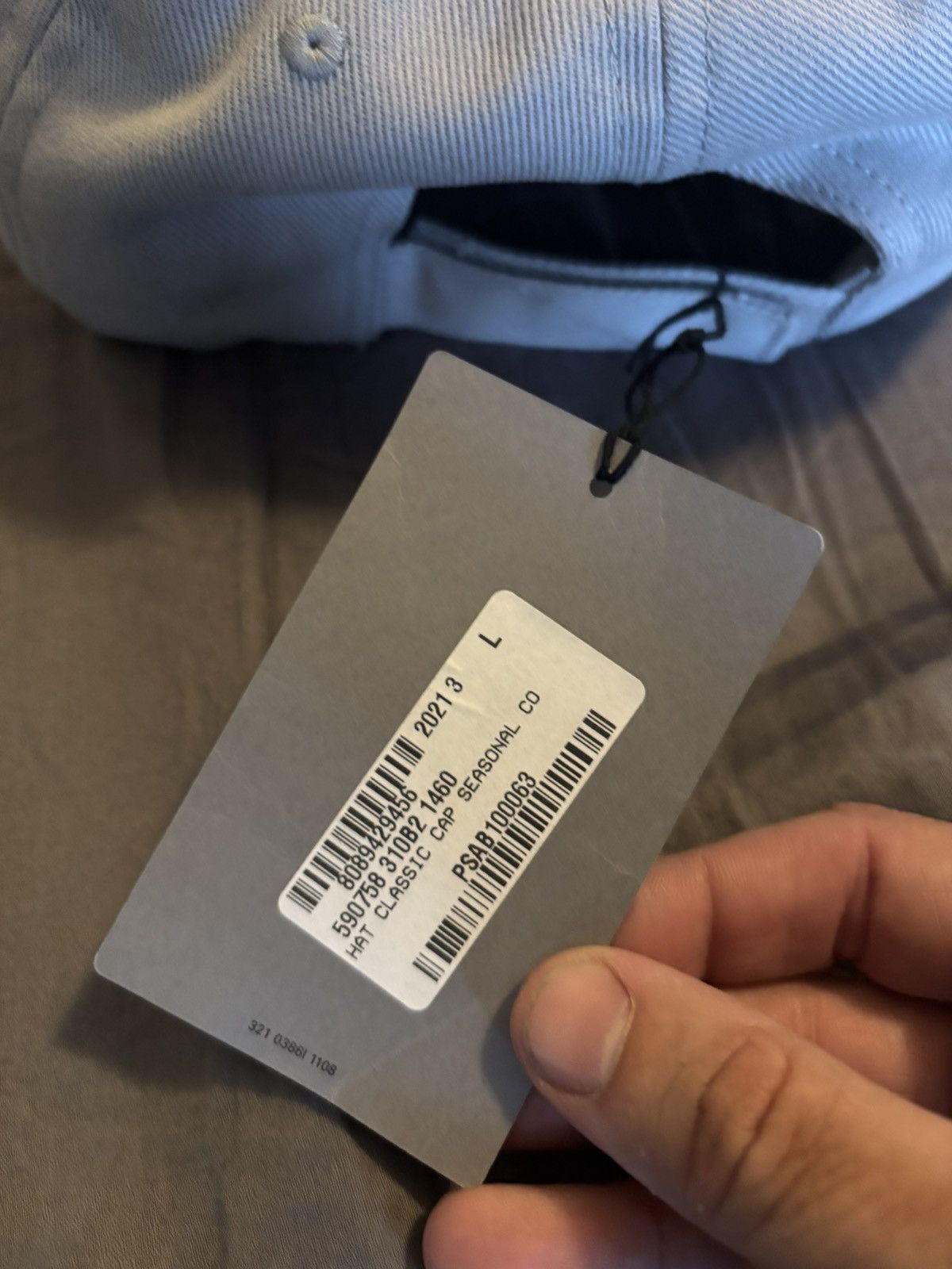 Balenciaga BALENCIAGA LOGO HAT Size ONE SIZE - 3 Thumbnail