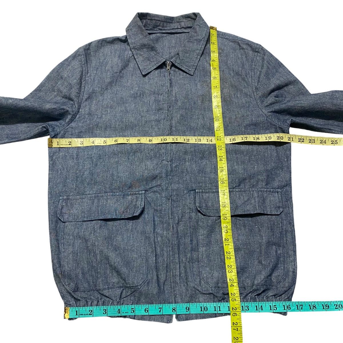 A.P.C. A.P.C Indigo Florida Jacket Size US S / EU 44-46 / 1 - 15 Thumbnail