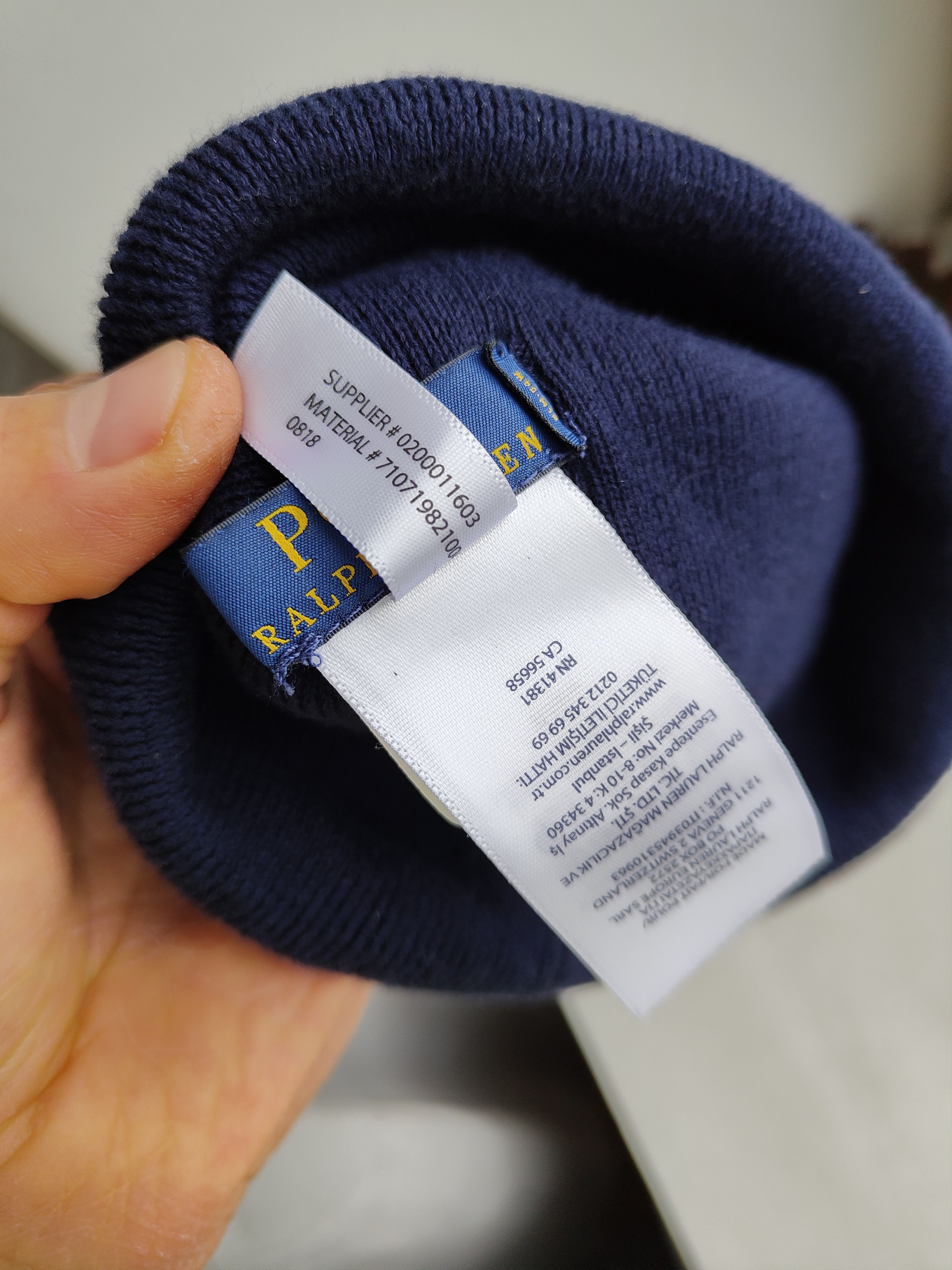 Polo Ralph Lauren Polo Ralph Lauren hat Ralph Lauren Beanie Hat Size ONE SIZE - 3 Thumbnail