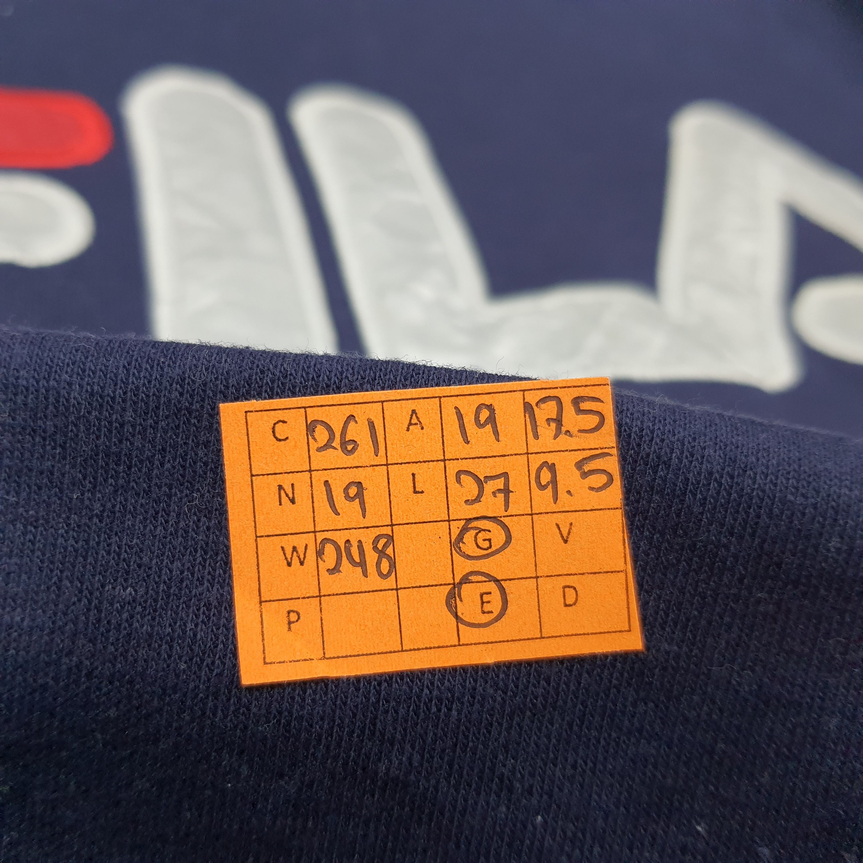 Fila Vintage FILA Big Logo Tshirt C261N19 Size US M / EU 48-50 / 2 - 8 Thumbnail
