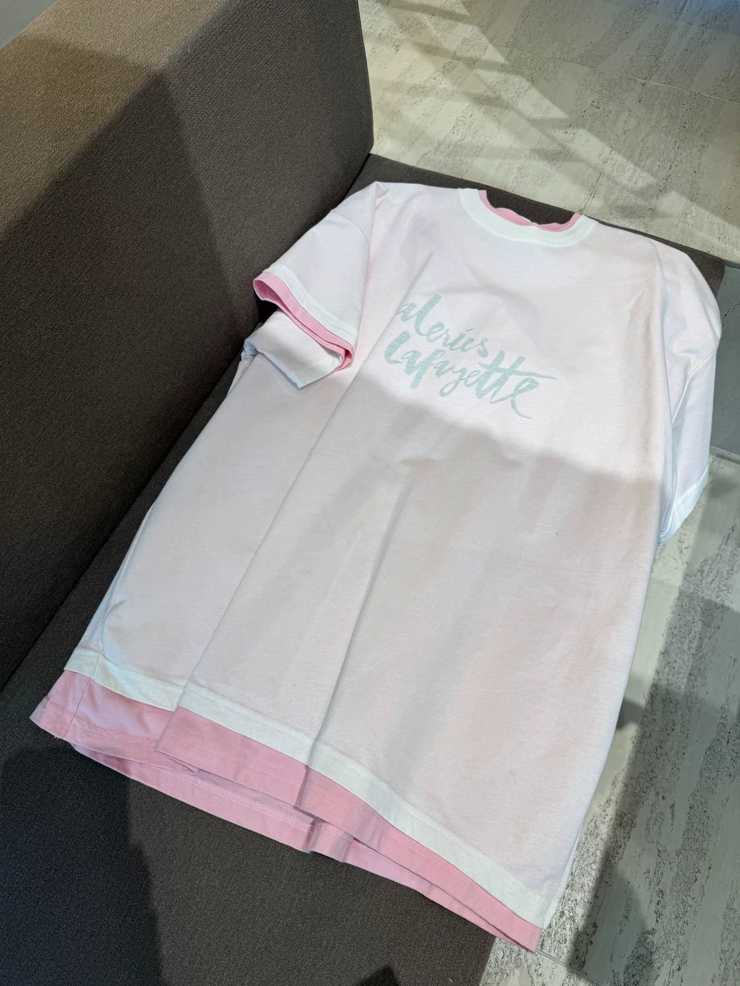 Vetements VETEMENTS Double Layer Oversized T-Shirt Size US S / EU 44-46 / 1 - 1 Thumbnail