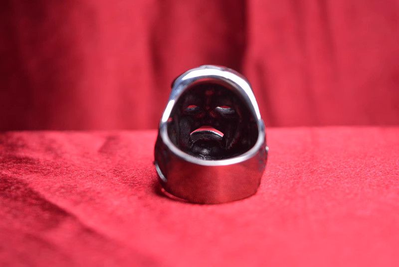 Jewelry Retro Jewelry Rings Open Size Chrome Ring (Size 7-13) Size ONE SIZE - 5 Thumbnail