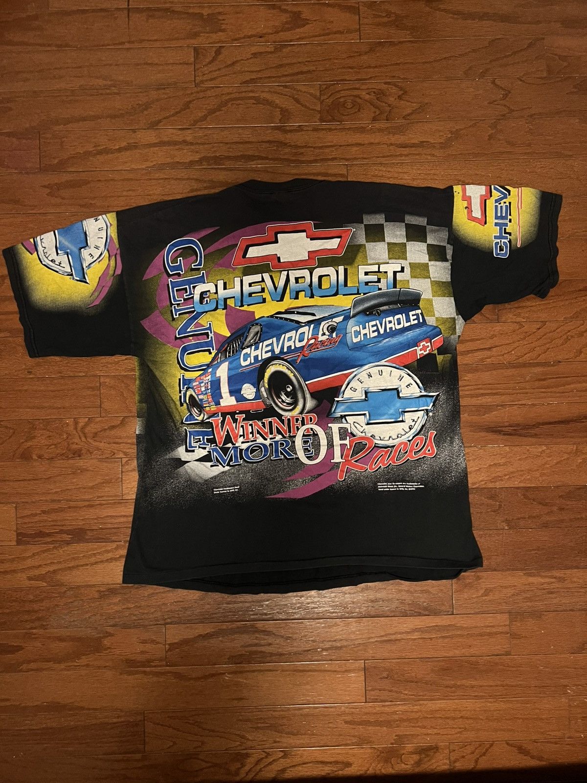 Vintage Vintage NASCAR Chevrolet Size US XXL / EU 58 / 5 - 2 Thumbnail