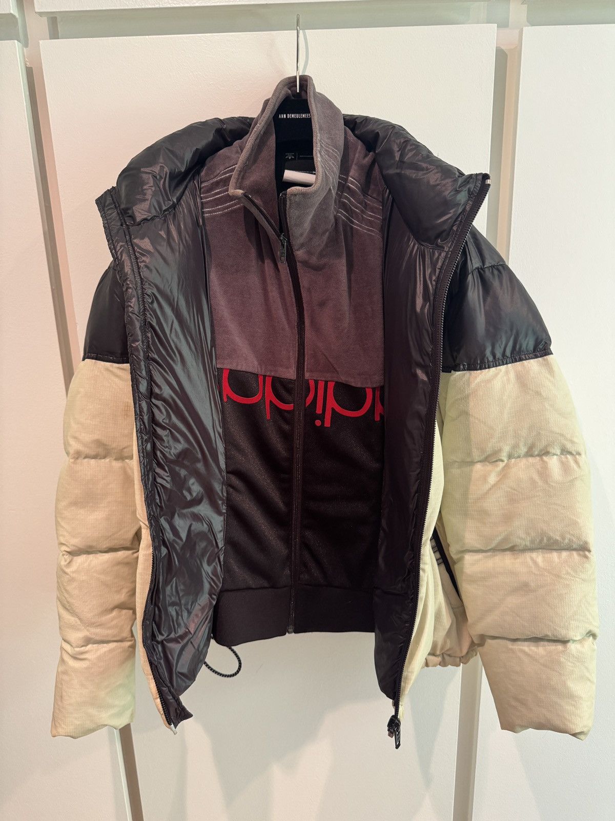 Adidas × Alexander Wang adidas Originals & Alexander Wang Down Disjoin Puffer Jacket Size US M / EU 48-50 / 2 - 2 Thumbnail