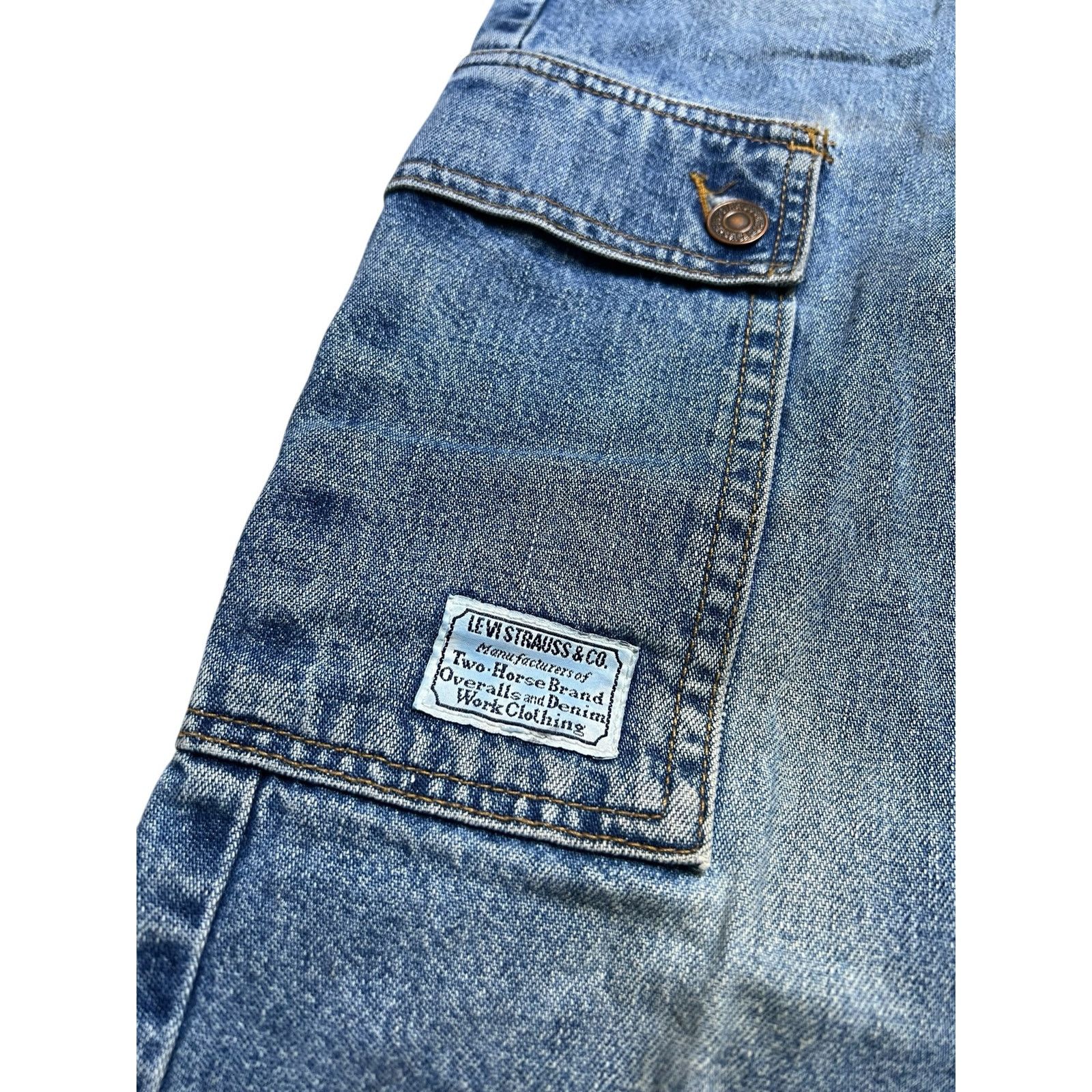 Levi's Vintage 80s Levi’s Carpenter Workwear Jeans 38x31 Retro Size US 38 / EU 54 - 4 Thumbnail