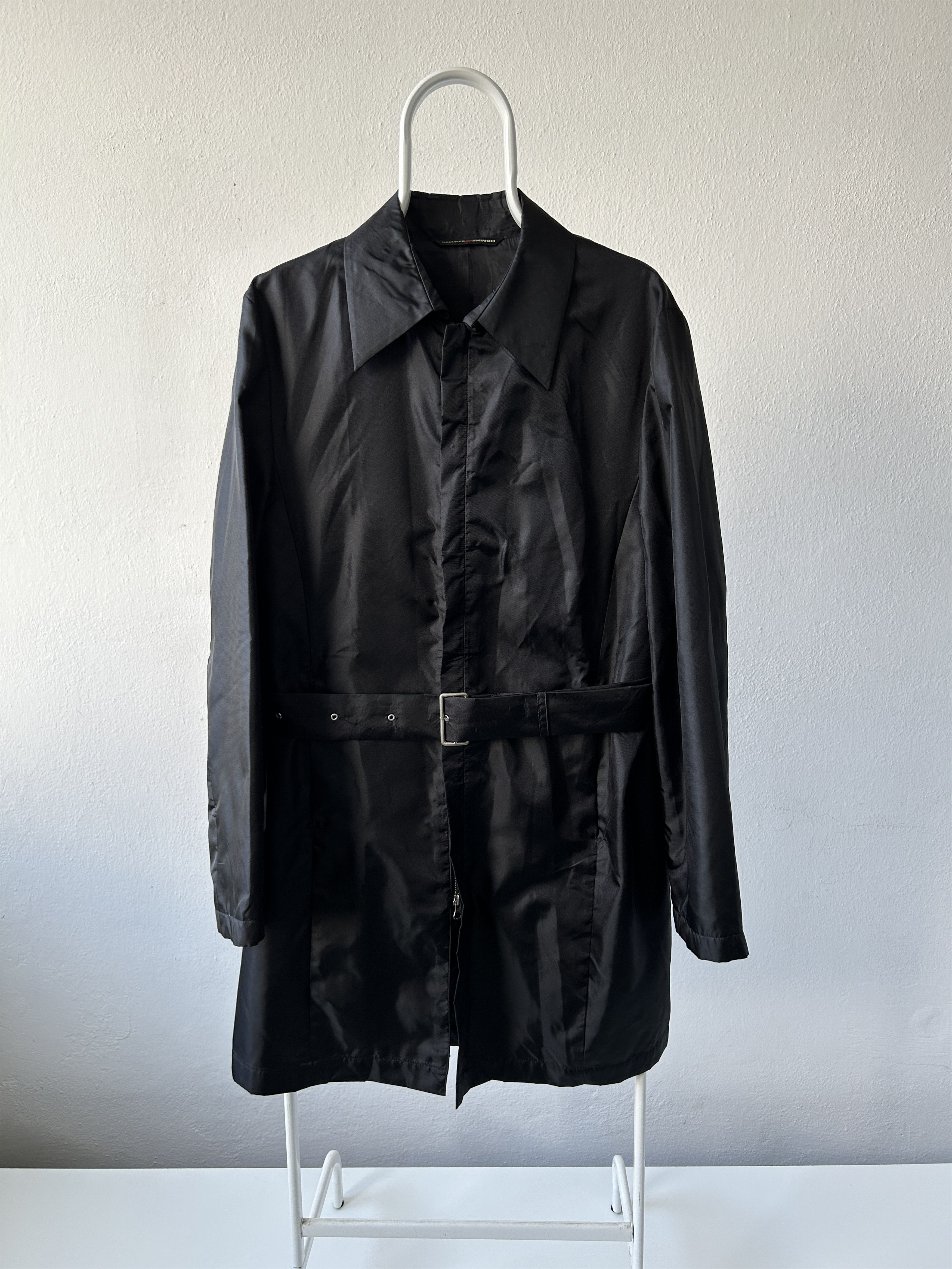 Jean Paul Gaultier Gaultier homme objet nylon belted trench coat Size US S / EU 44-46 / 1 - 1 Thumbnail