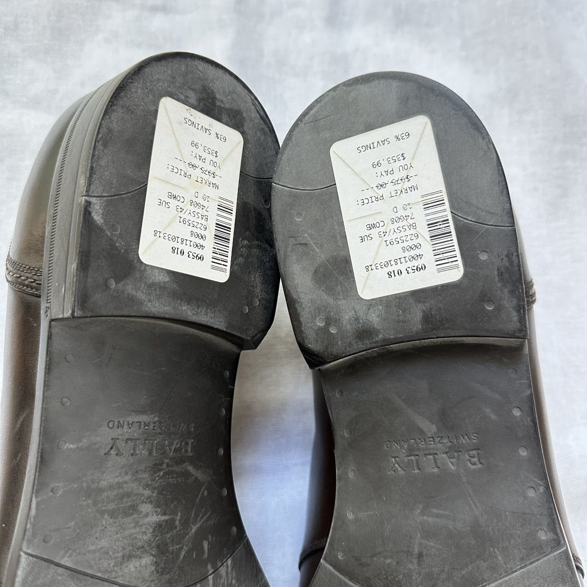 Bally New Bally $975 Lavoli Brown Leather Slip On Loafers 10D Size US 10 / EU 43 - 14 Thumbnail