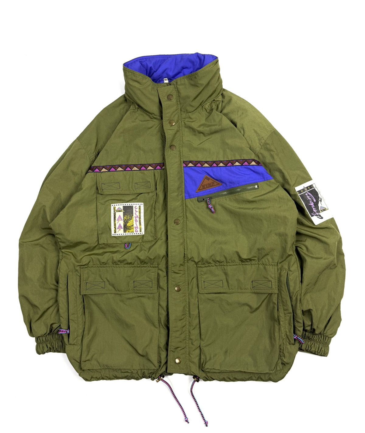 Patagonia McKinley Vintage Nylon Tracksuit Set Jacket & Pants Outdoor Size US L / EU 52-54 / 3 - 3 Thumbnail