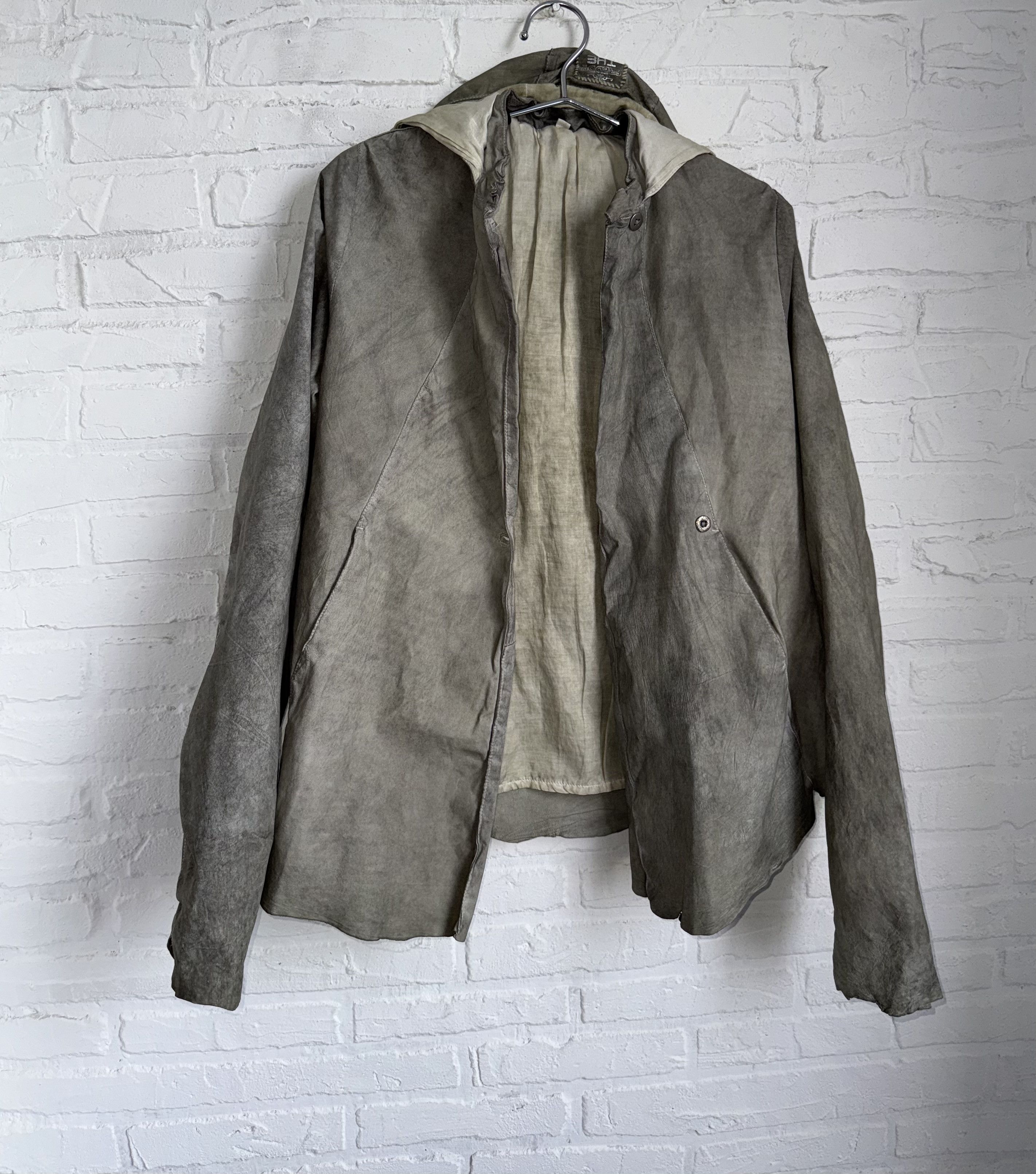 Other Archive Freddy The Club Artisanal Leather Hooded Jacket Size M / US 6-8 / IT 42-44 - 3 Thumbnail