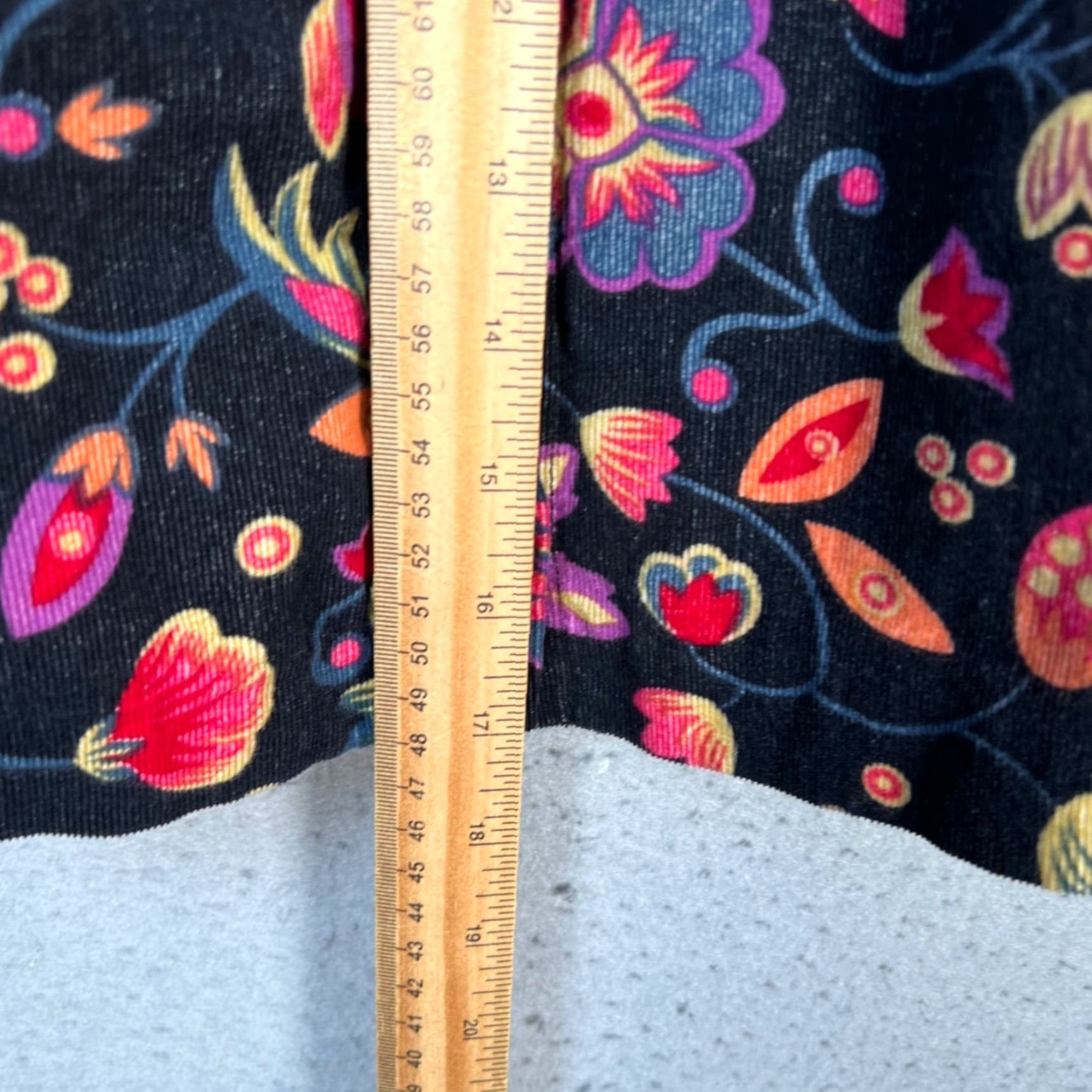 Vintage Pinkyotto Womens Size 30 Floral Print Button-Front Mini Skirt With Striped Belt Size 30" / US 8 / IT 44 - 5 Thumbnail