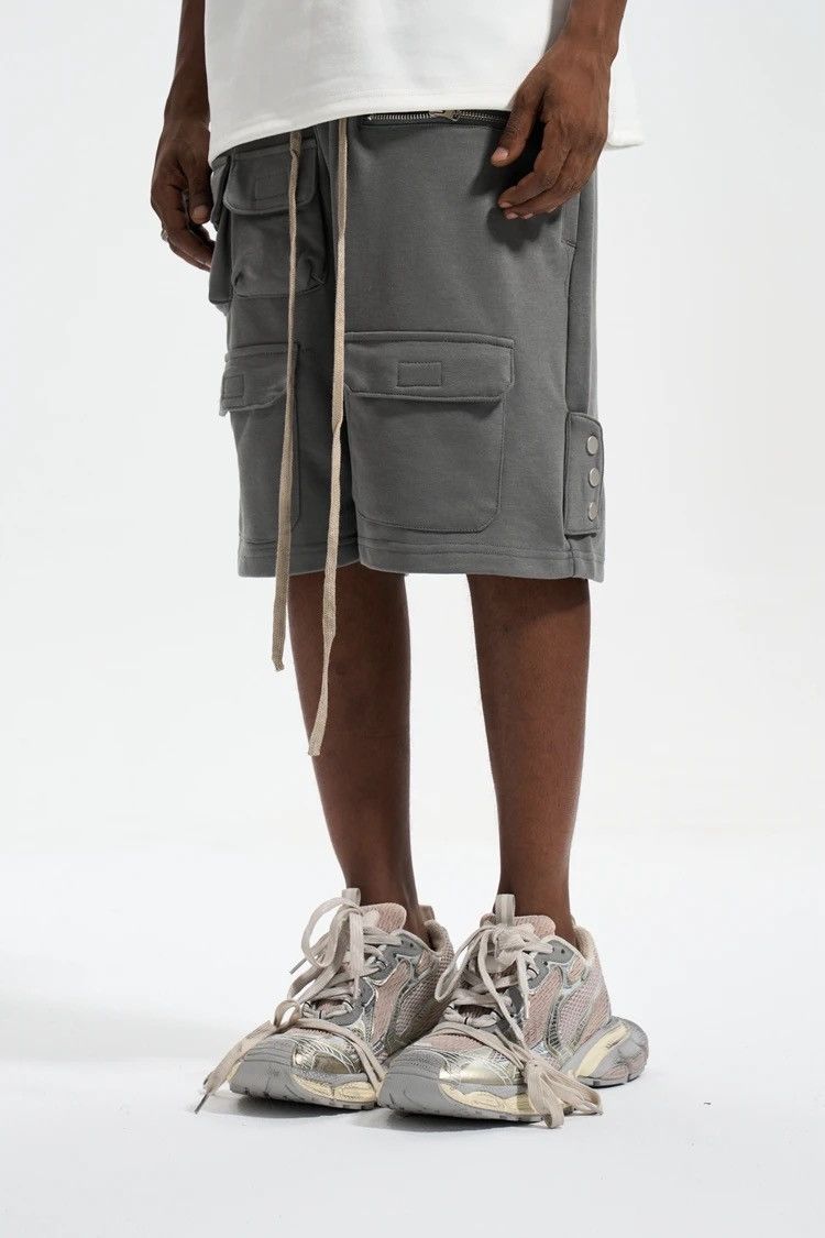 Japanese Brand × Vintage Streetwear Cargo Pocket Zipper Shorts Size US 30 / EU 46 - 5 Thumbnail