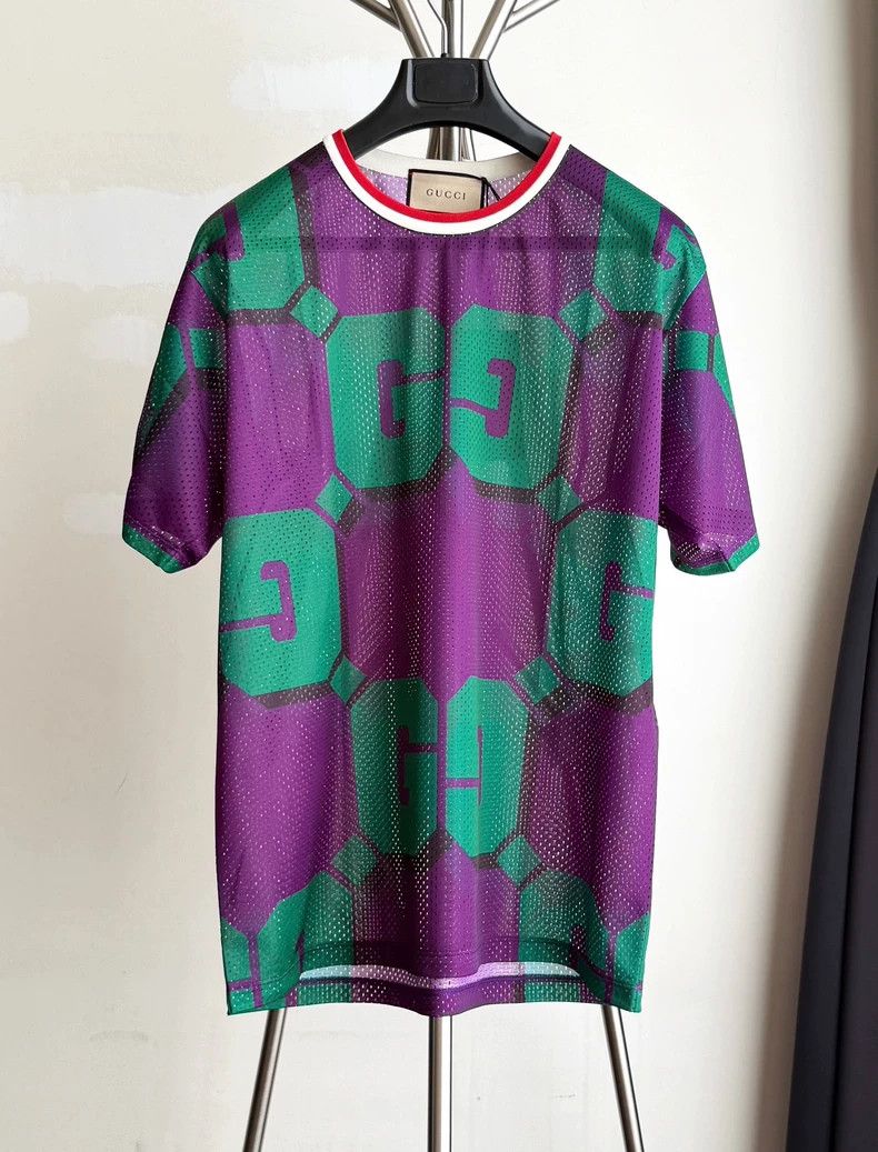 Gucci Gucci Printed loose T-shirt Size US S / EU 44-46 / 1 - 1 Thumbnail
