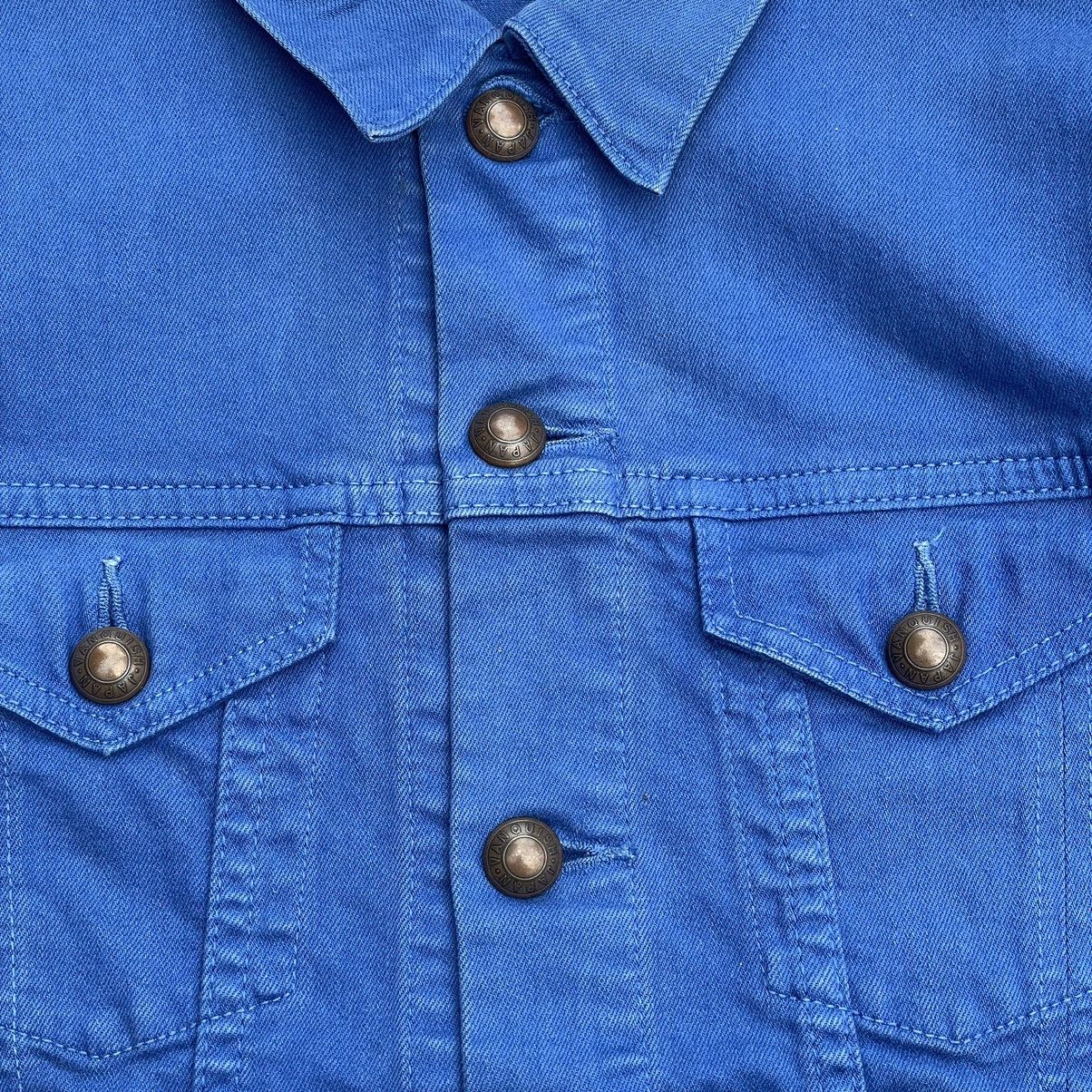 Vanquish “VANQUISH” VINTAGE BLUE DENIM JACKET Size S / US 4 / IT 40 - 5 Thumbnail