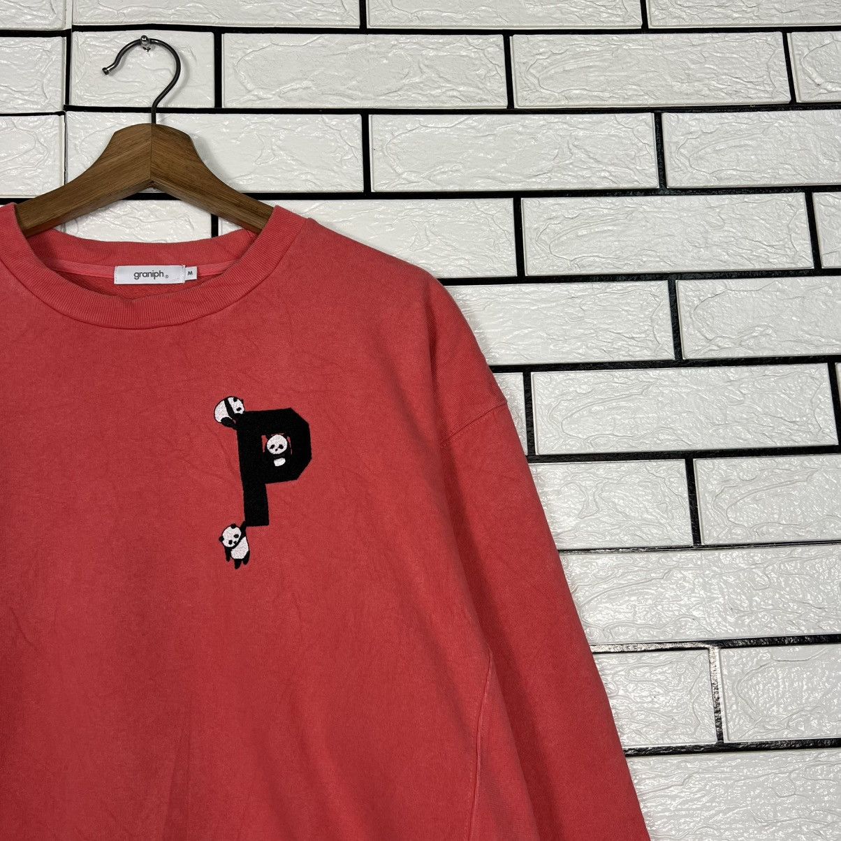 Japanese Brand ROLLING PANDA Big Logo Crewneck Sweatshirt #4300-C195 Size US M / EU 48-50 / 2 - 6 Thumbnail