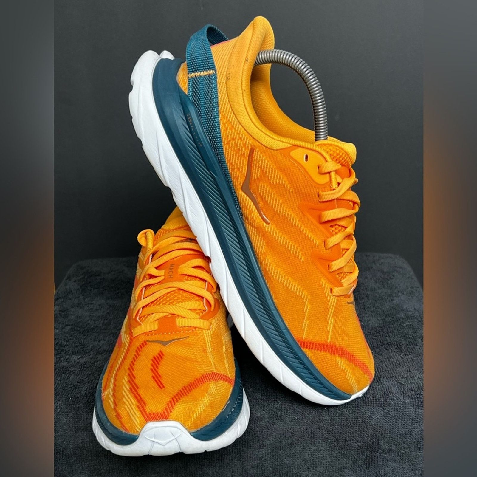 Hoka Hoka One Womens Mach Supersonic Orange Running Shoes 9.5 B Size US 9.5 / IT 39.5 - 2 Thumbnail