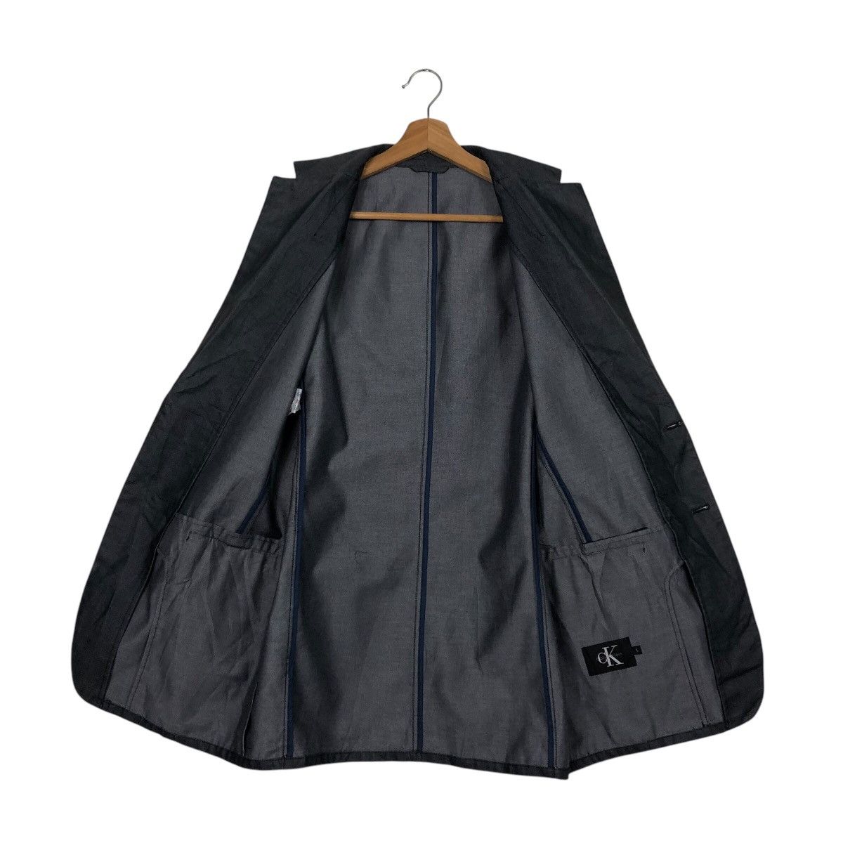 Calvin Klein × Japanese Brand 📌Vintage Chore Work Jacket Duck Canvas Calvin Klein Size US L / EU 52-54 / 3 - 14 Thumbnail