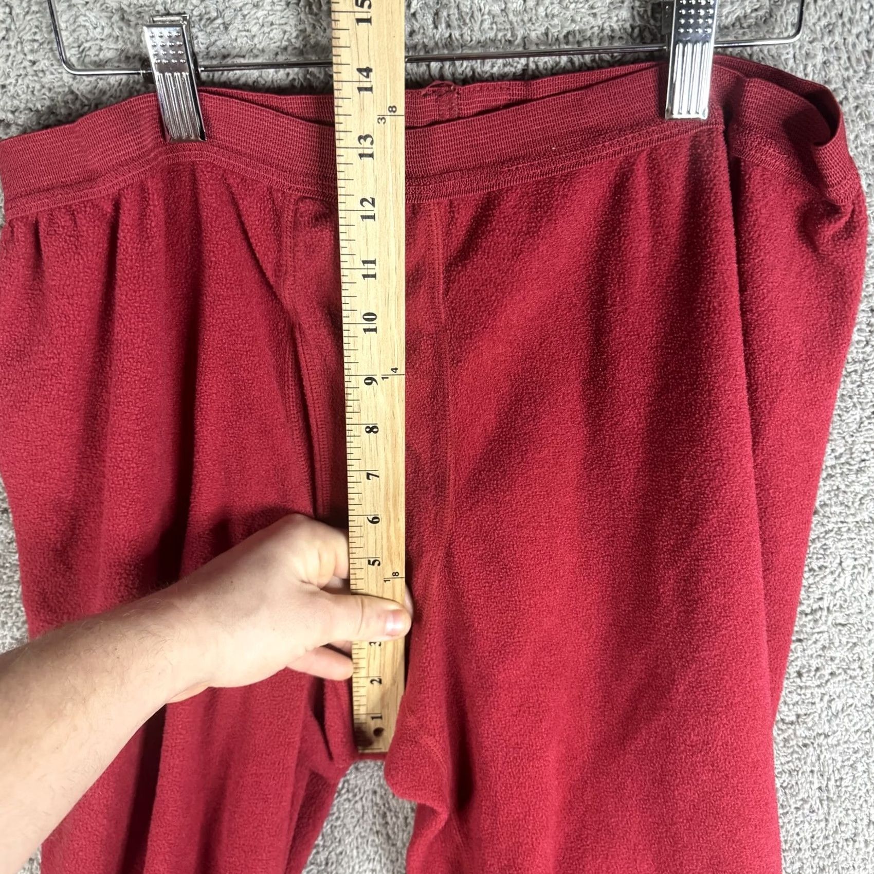 Patagonia Patagonia Capilene Long Johns Mens Large Red Fleece Thermal Base Layer Underwear Size US L / EU 52-54 / 3 - 5 Thumbnail
