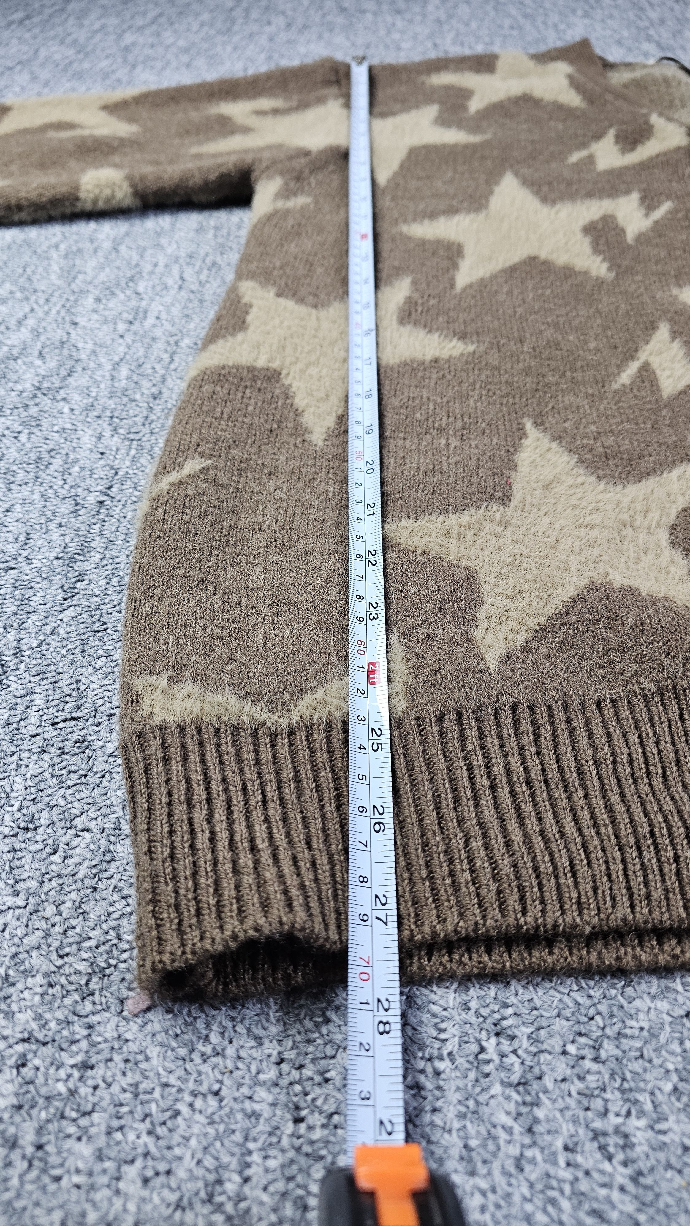 Bape A Bathing Ape BAPE Sta Cardigan Men L Beige Relaxed Knit Size US L / EU 52-54 / 3 - 11 Thumbnail