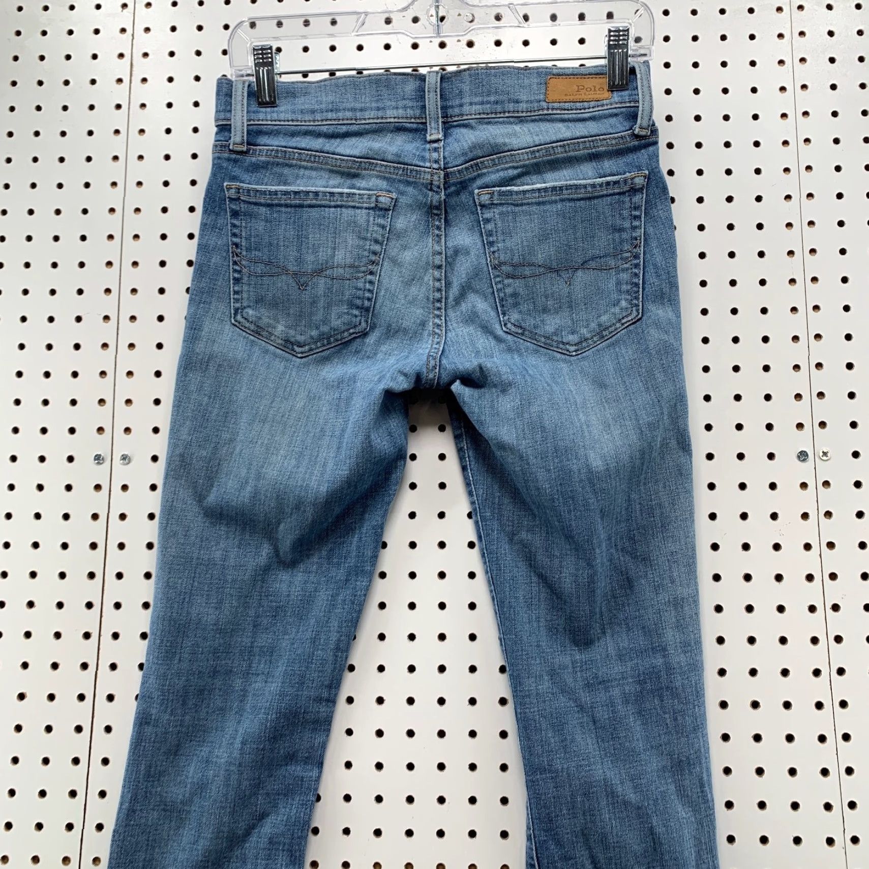 Polo Ralph Lauren Polo Ralph Lauren Jeans Womens 26 Denim Blue Tompkins Skinny Fit 28x29.5 Size 26" / US 2 / IT 38 - 6 Thumbnail