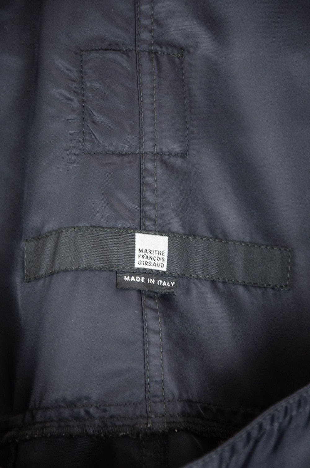 Marithe + Francois Girbaud Girbaud Nylon Cargo Overalls Black Techwear - Size IT42 Size 28" / US 6 / IT 42 - 3 Thumbnail