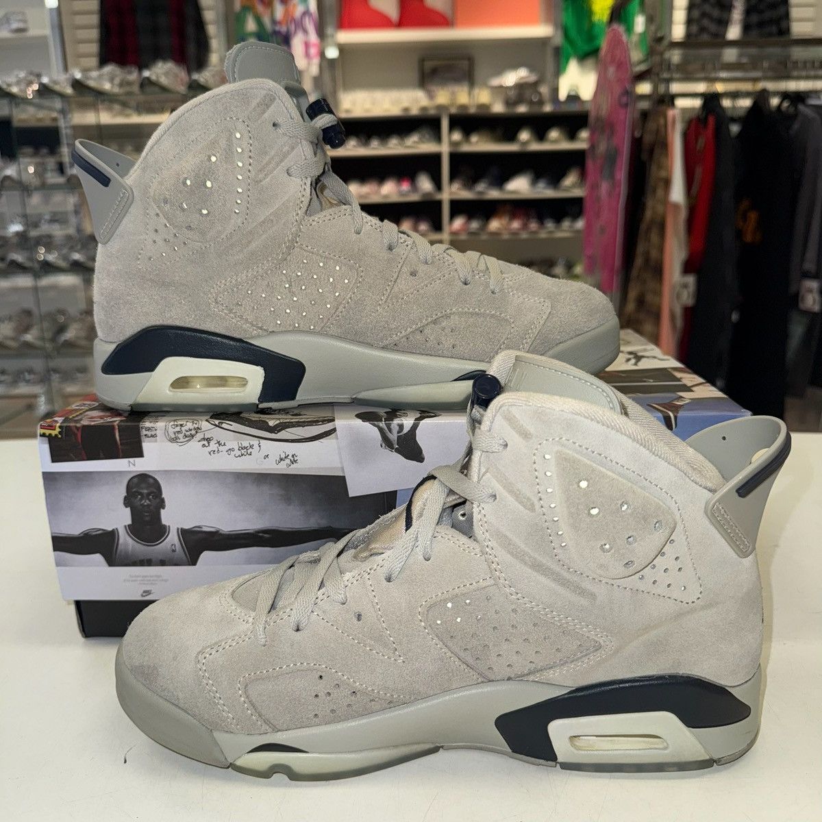 Jordan Brand Size 9 - Jordan 6 Retro Mid Georgetown - CT8529-012 Size US 9 / EU 42 - 2 Thumbnail
