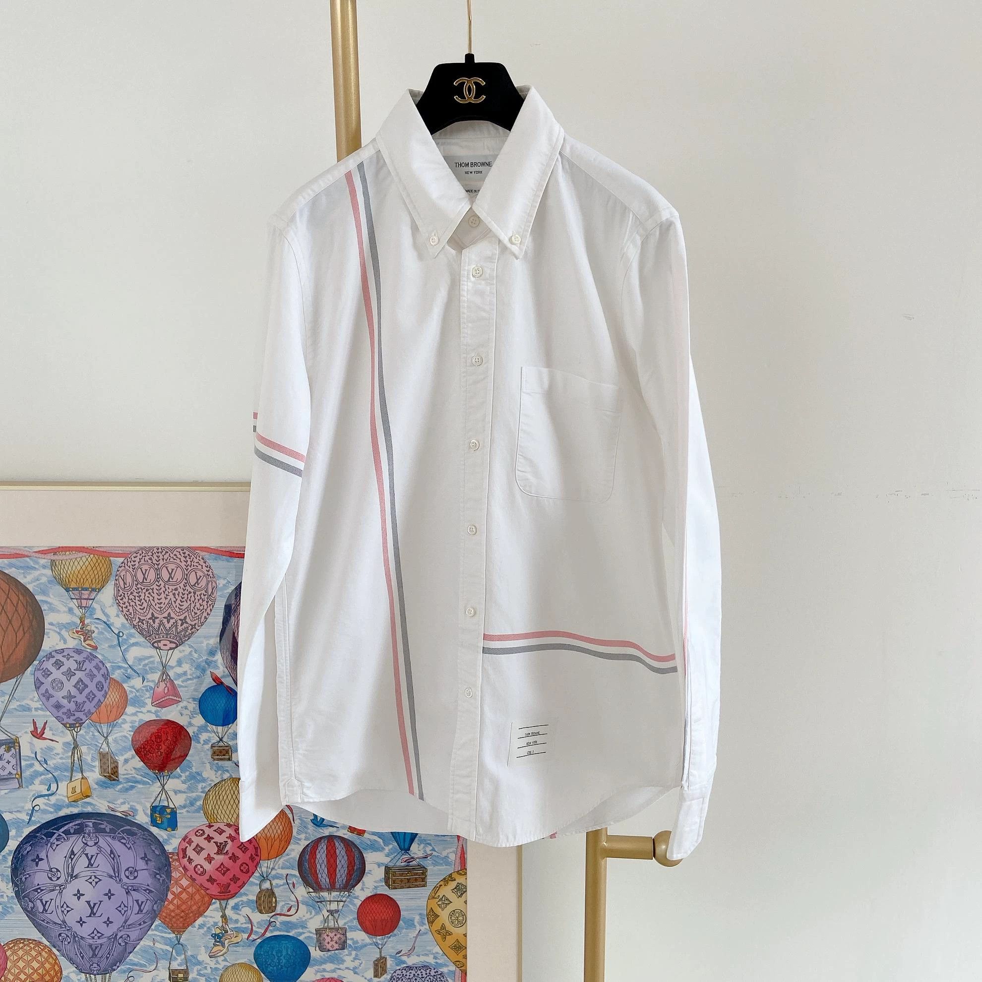 Thom Browne Thom Browne White Shirt US 2 Tagged Size US M / EU 48-50 / 2 - 2 Thumbnail
