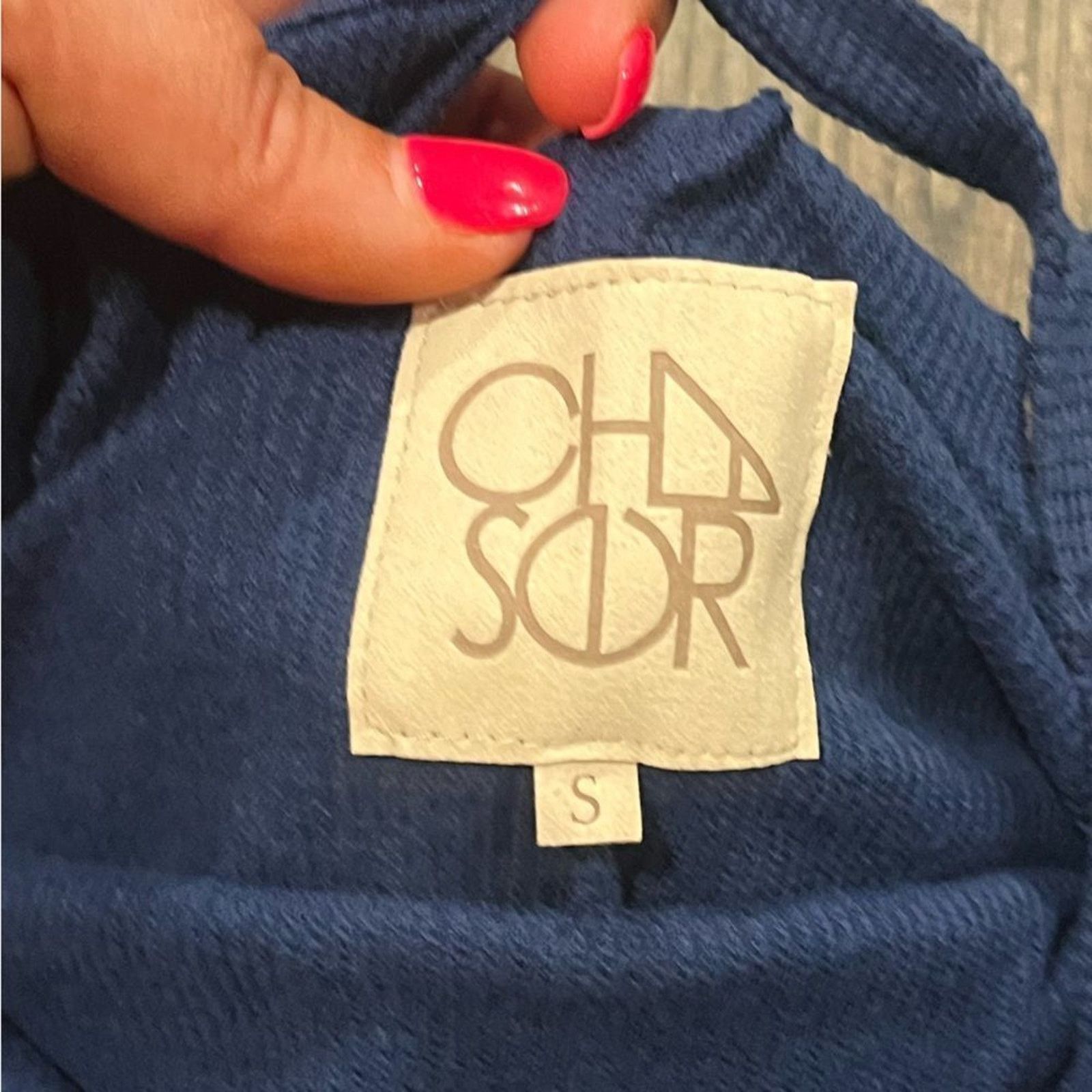 Vintage NWT Chaser Navy Dolman Sleeve T-Shirt Cutout Back Size S Size S / US 4 / IT 40 - 4 Thumbnail