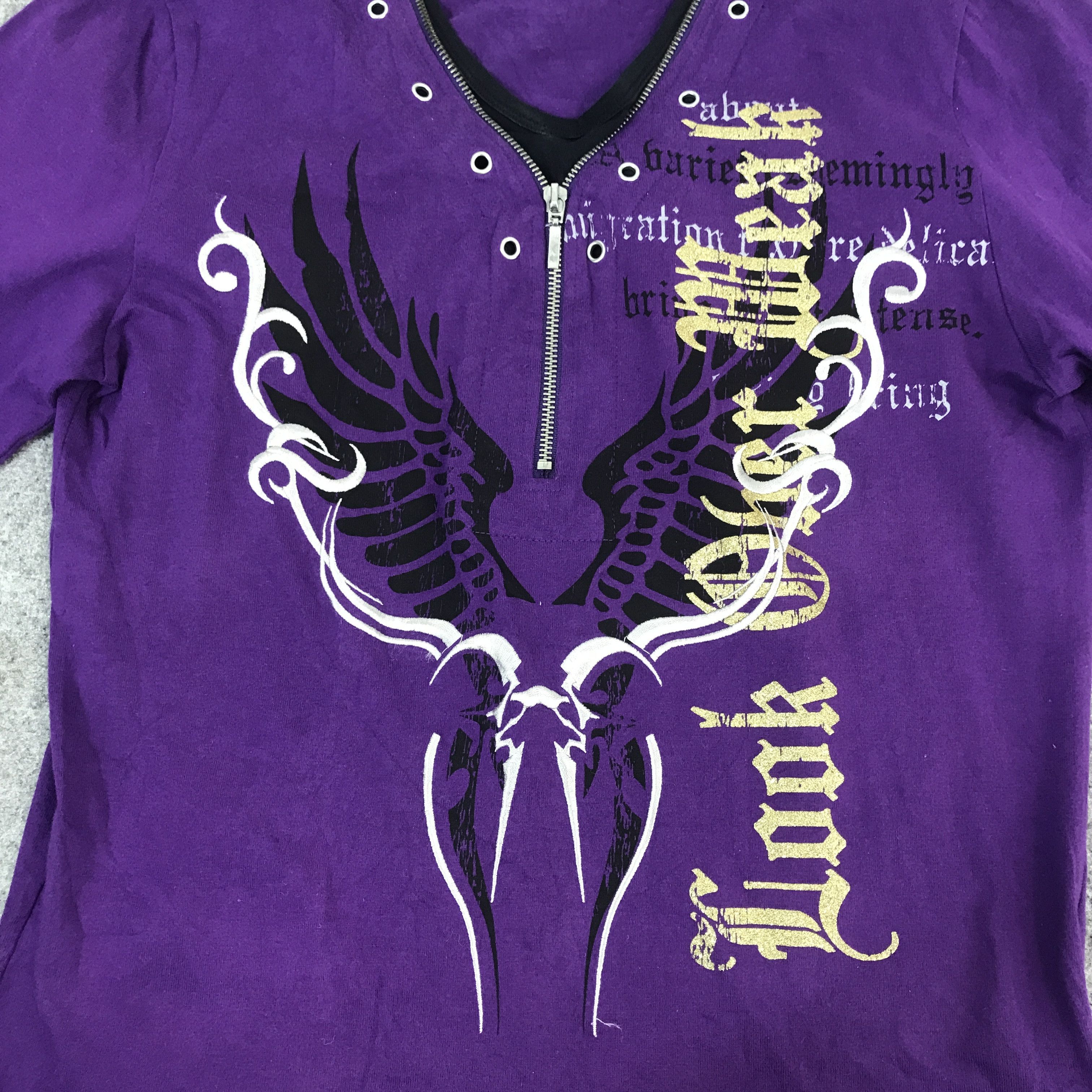 Japanese Brand ifsixwasnine Gothic style japan look ober meak t-shirt Size US L / EU 52-54 / 3 - 12 Thumbnail