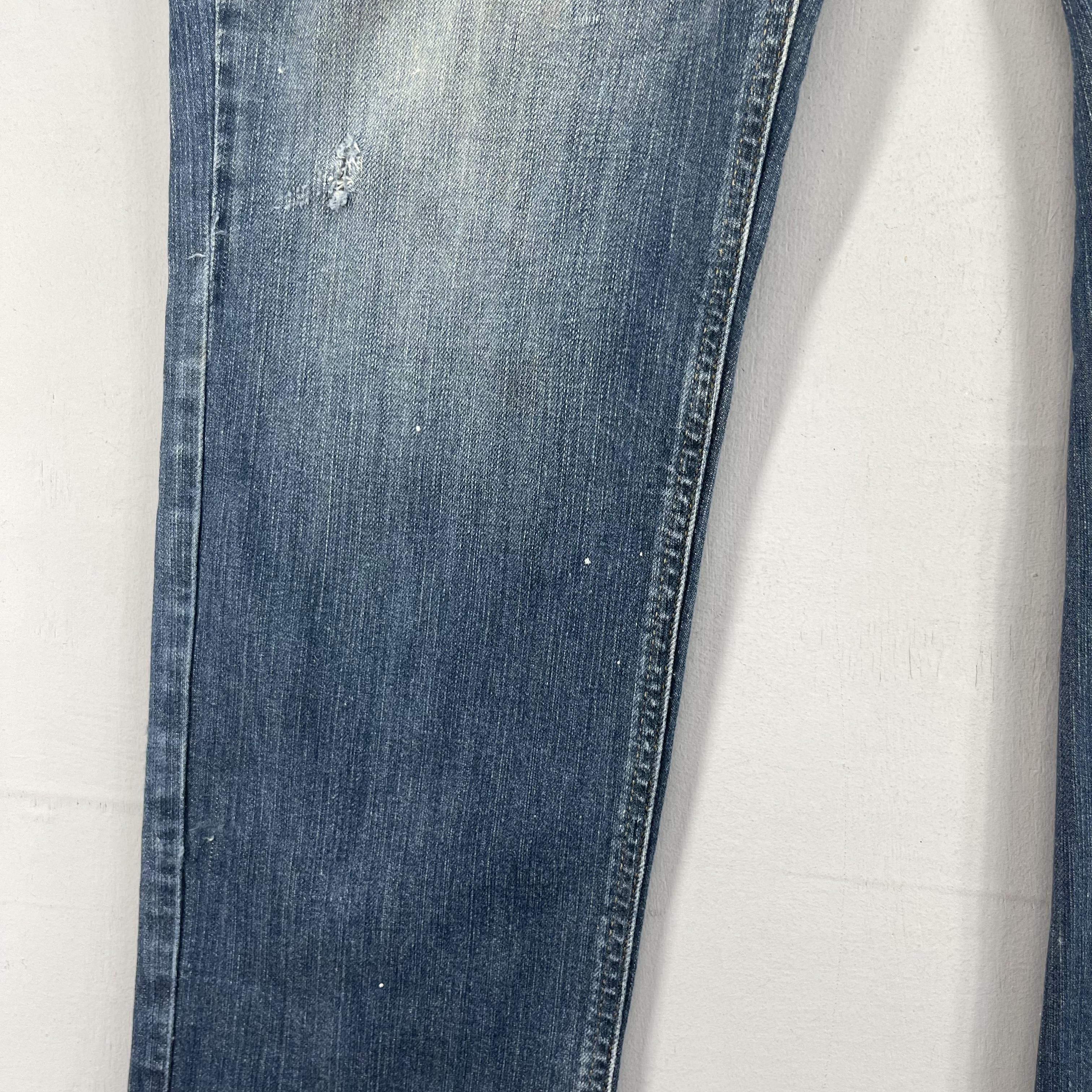 Levi's Size 39 Vintage Levis Signature Distressed Reconstruct Jeans Size US 39 - 6 Thumbnail