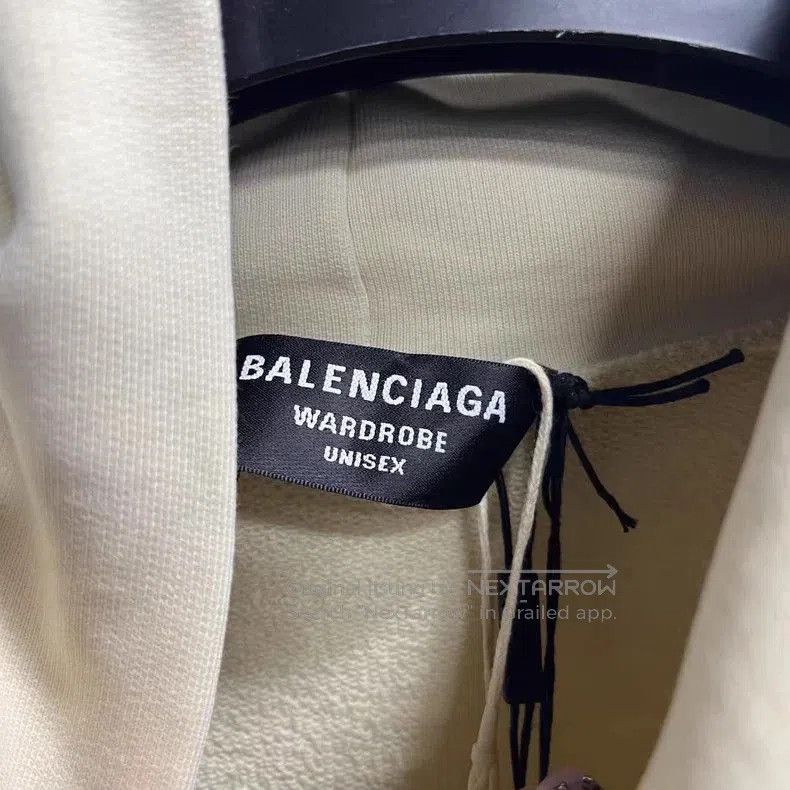 Balenciaga Balenciaga White Logo Print Sweatshirt. Size US XS / EU 42 / 0 - 3 Thumbnail