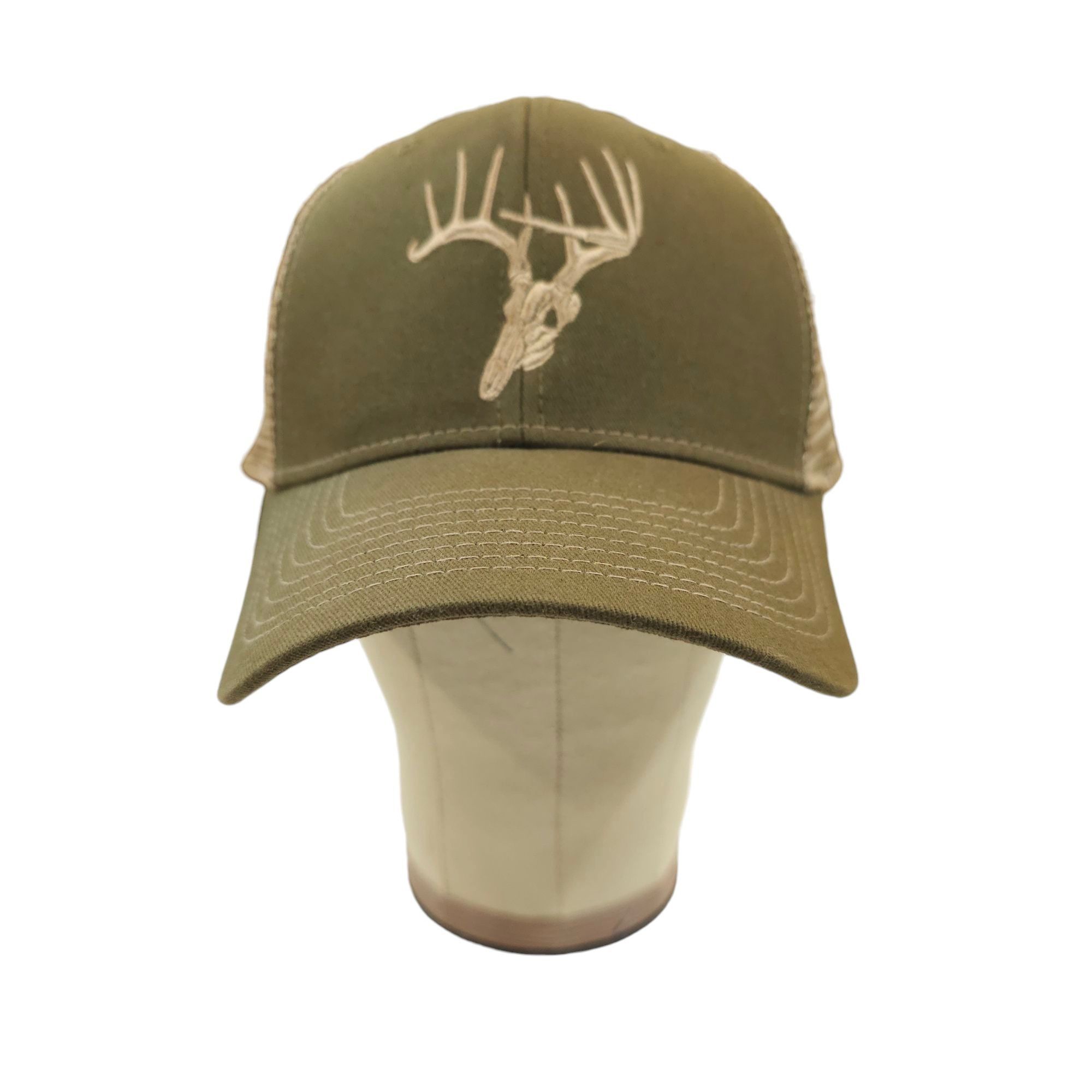Other Fierce 901 Stag Buck Skullz Mesh Snapback Cap Trucker Hat Size ONE SIZE - 10 Thumbnail