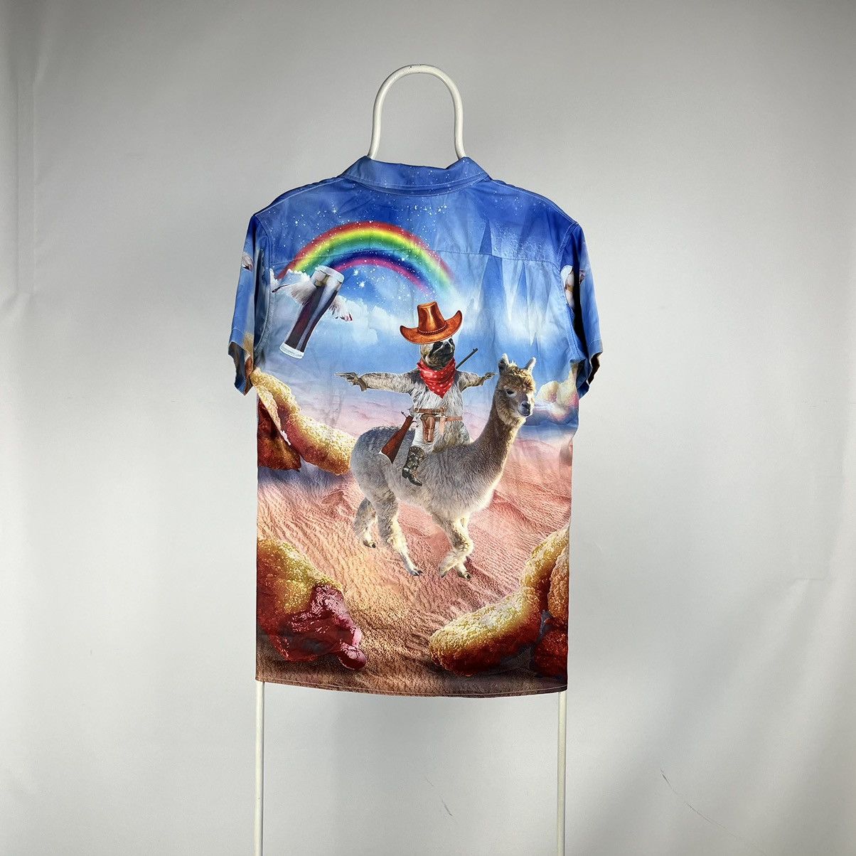 Other Hawaii shirt sloth on llama shirt humor size Medium Size US M / EU 48-50 / 2 - 2 Thumbnail