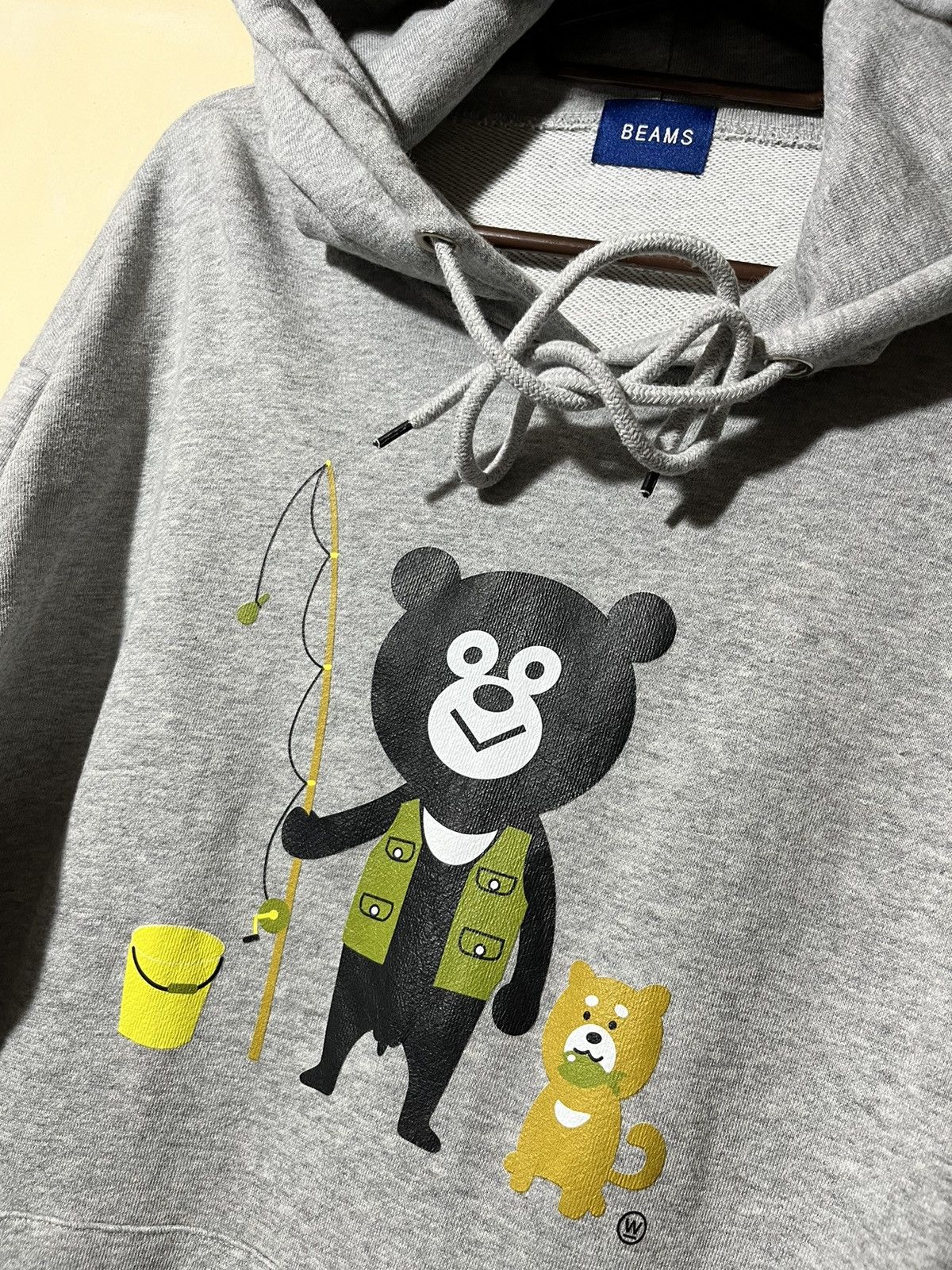 Beams Japan × Japanese Brand Beams Japan Camping Bear Hoodie Size US L / EU 52-54 / 3 - 2 Thumbnail